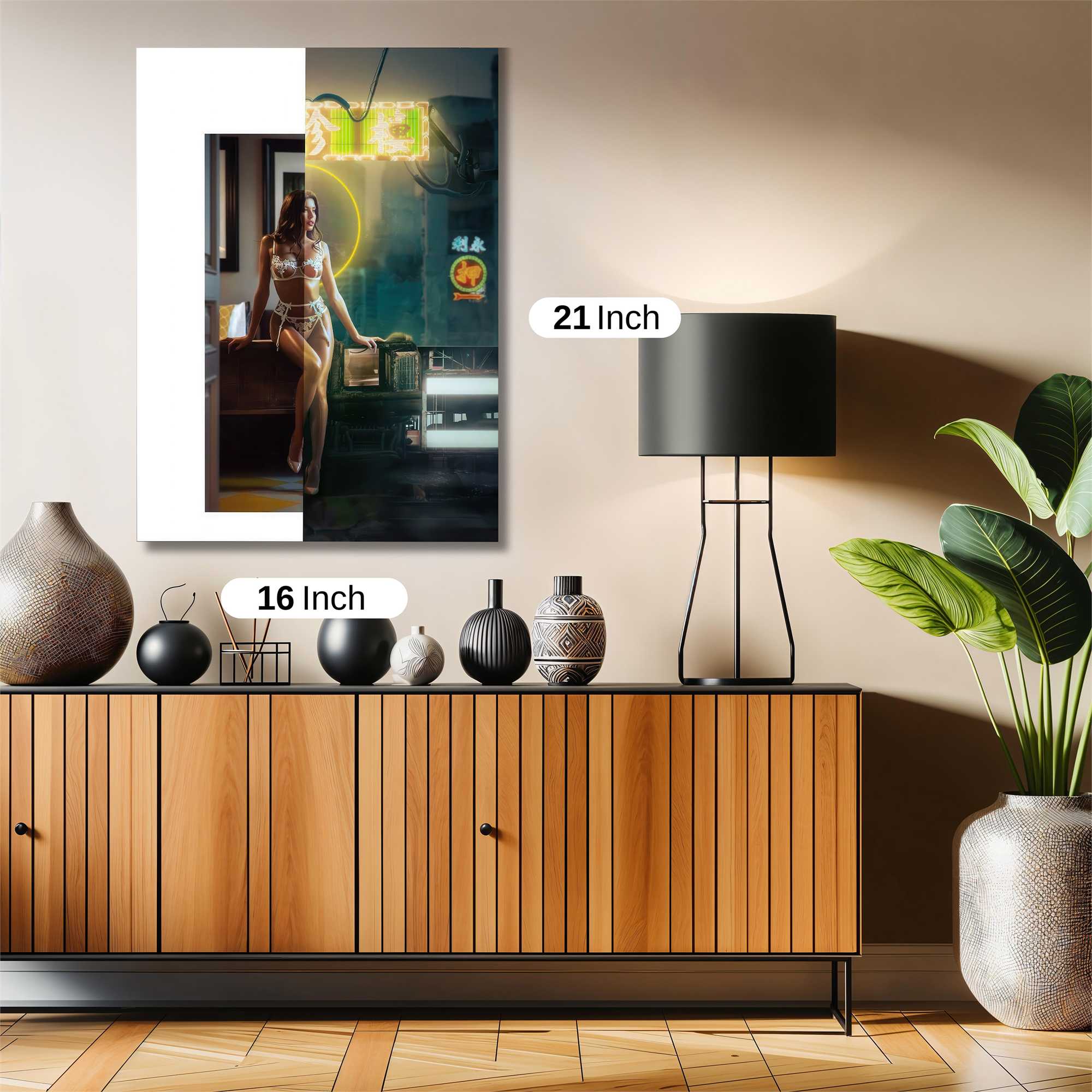 Neon Dichotomy Safe Wall Magnetic / M