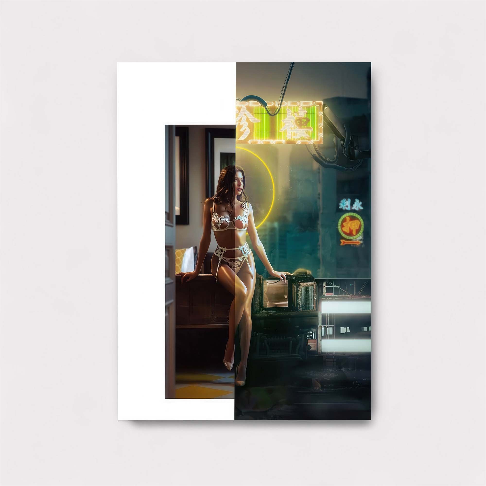 Neon Dichotomy Safe Wall Magnetic / M