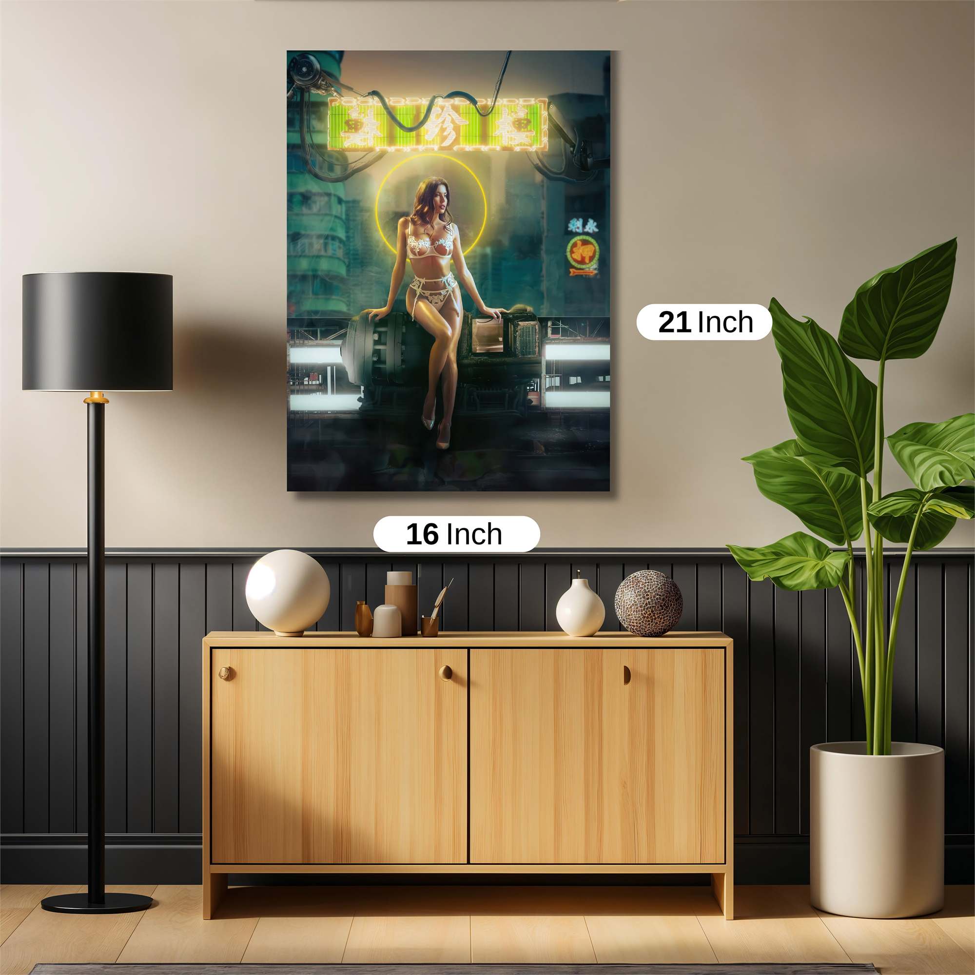 Cyber Mystique Safe Wall Magnetic / M