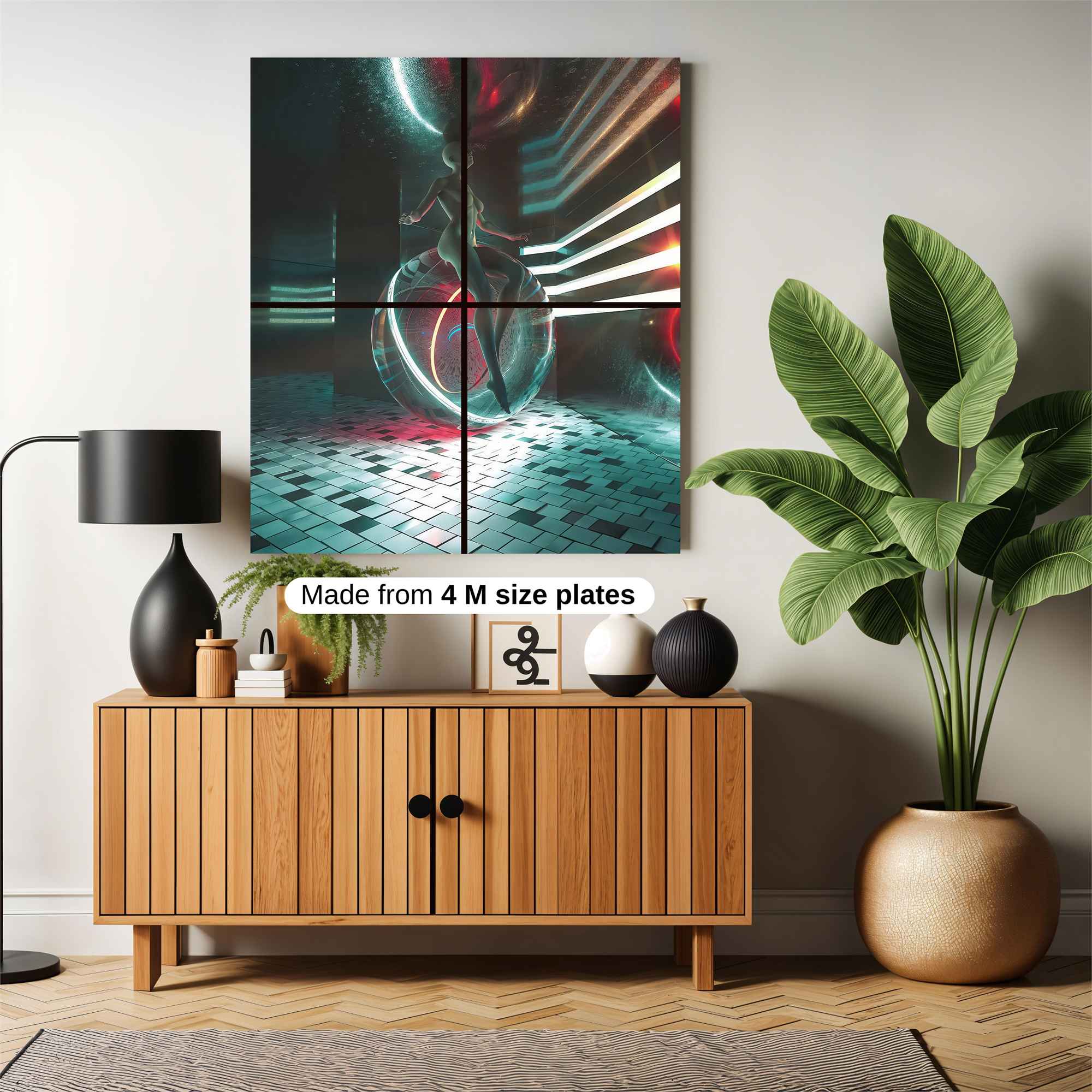 Futuristic Reverie Safe Wall Magnetic / M