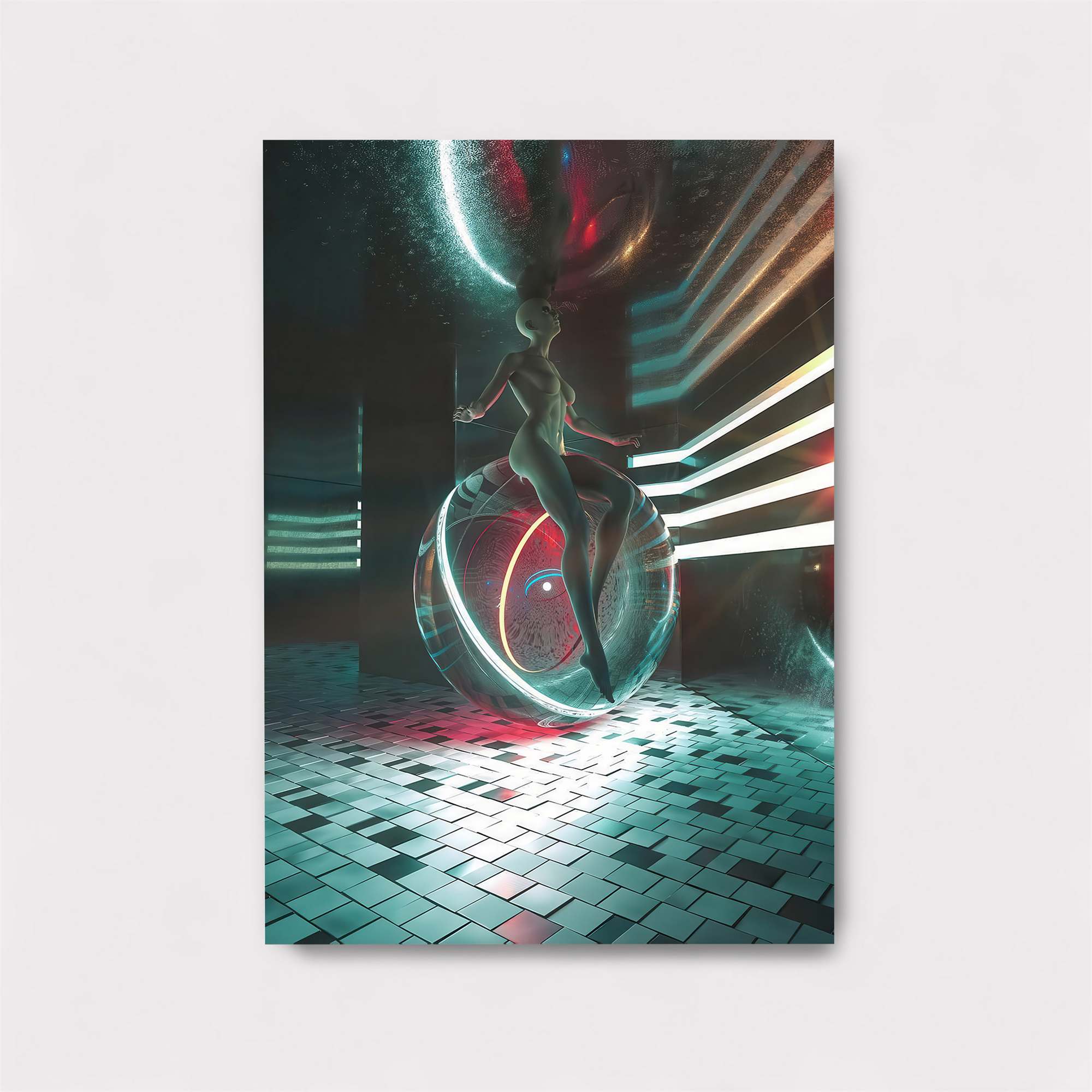 Futuristic Reverie Safe Wall Magnetic / M