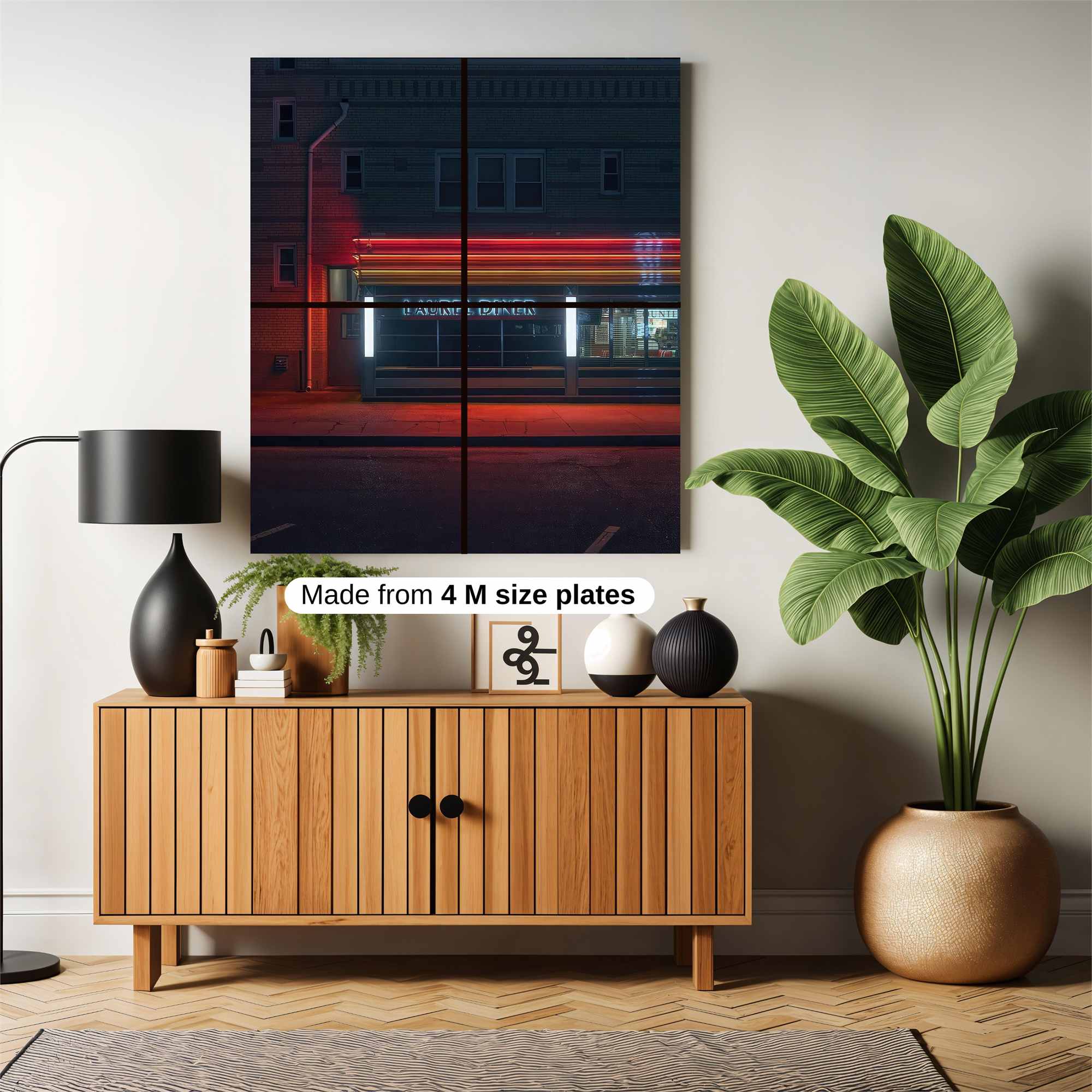 Diner Glow Safe Wall Magnetic / M