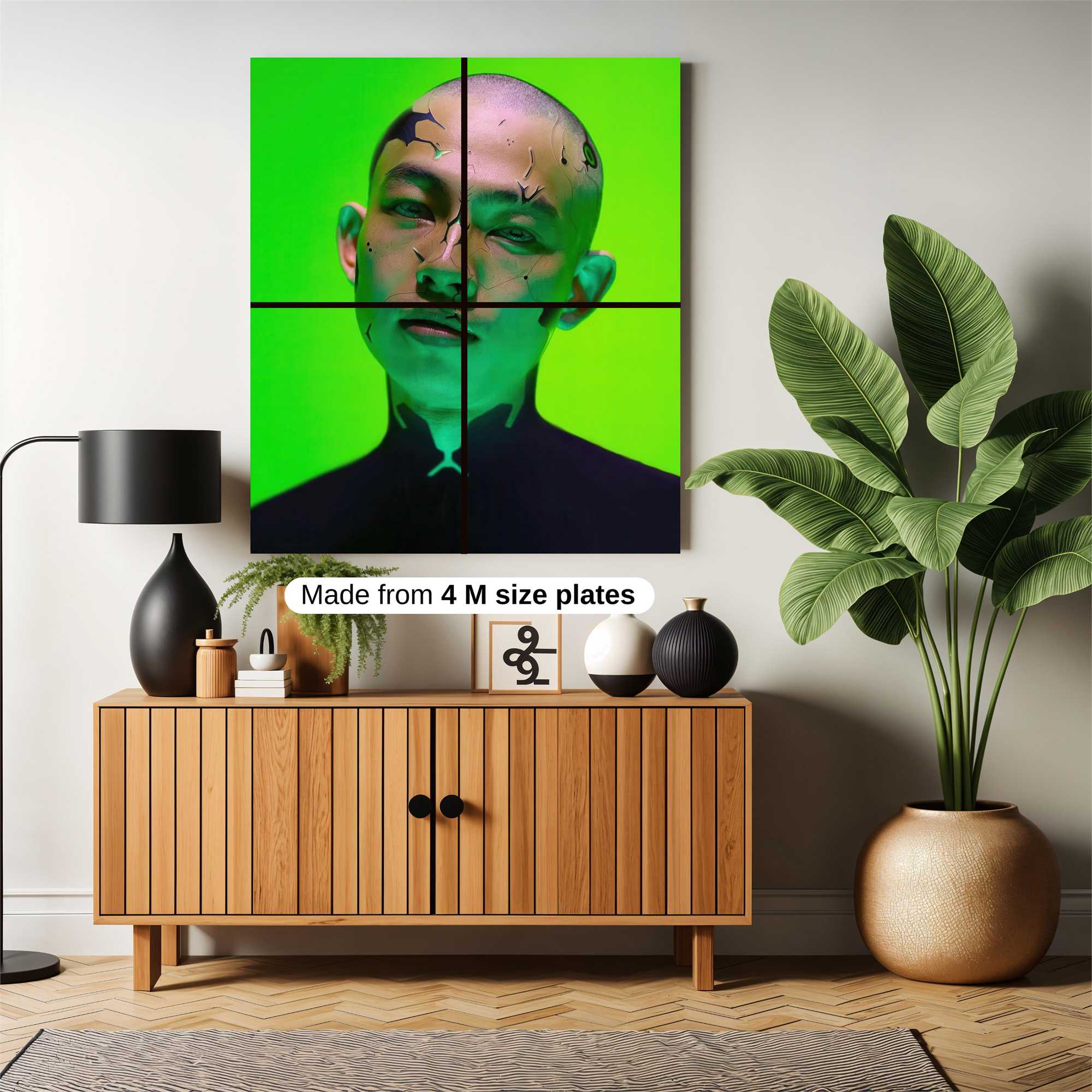 Cracked Serenity Safe Wall Magnetic / M