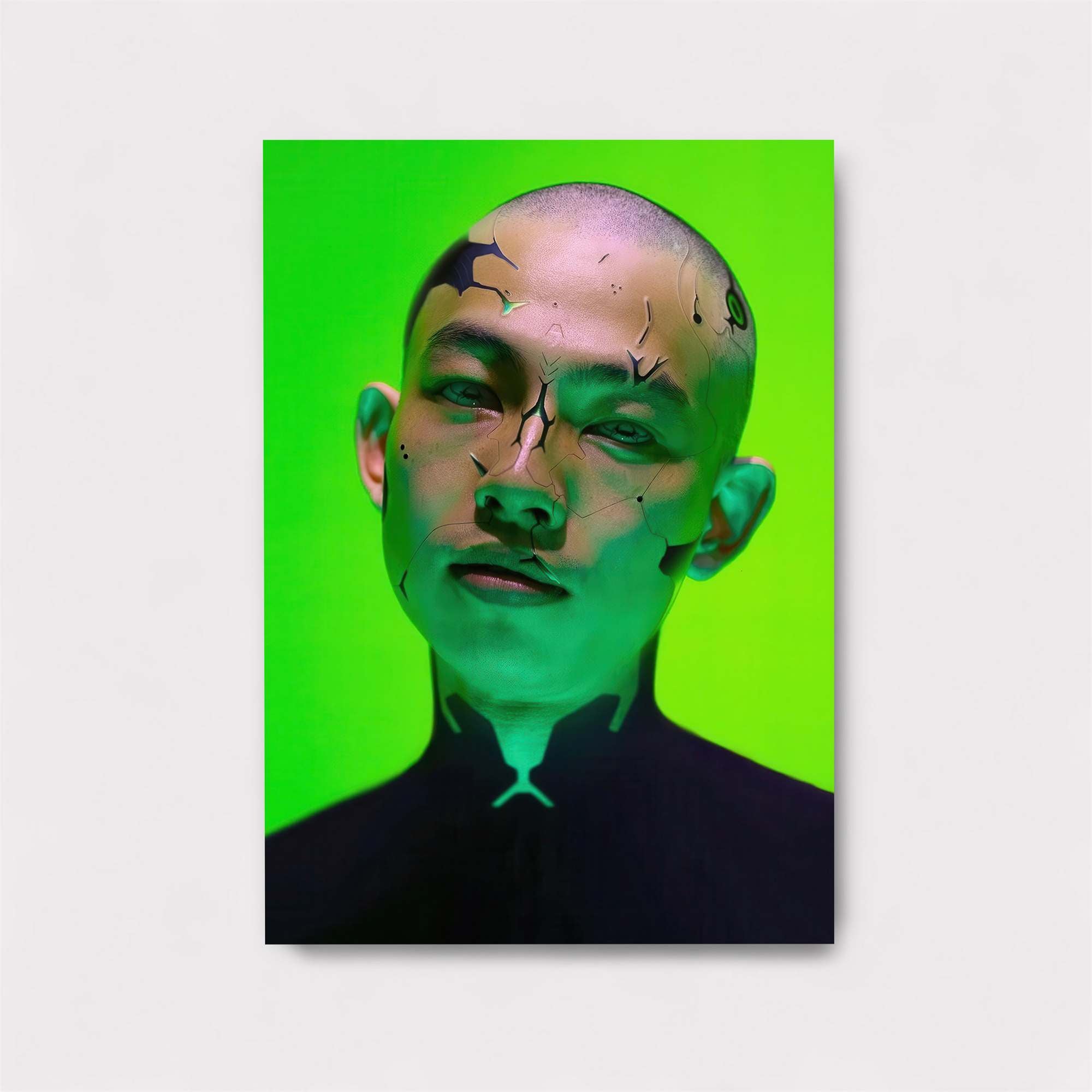 Cracked Serenity Safe Wall Magnetic / M