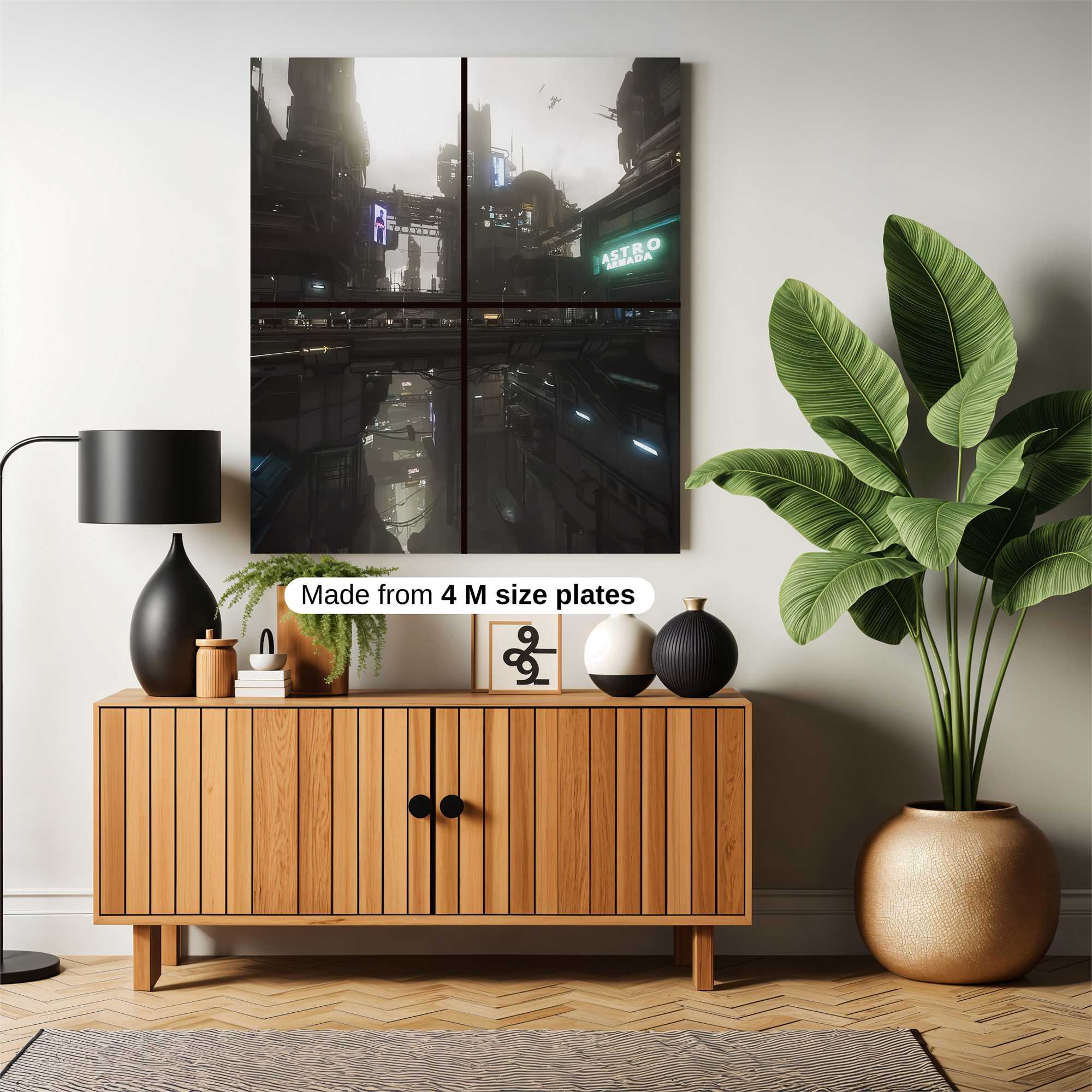 Neon Abyss Safe Wall Magnetic / M