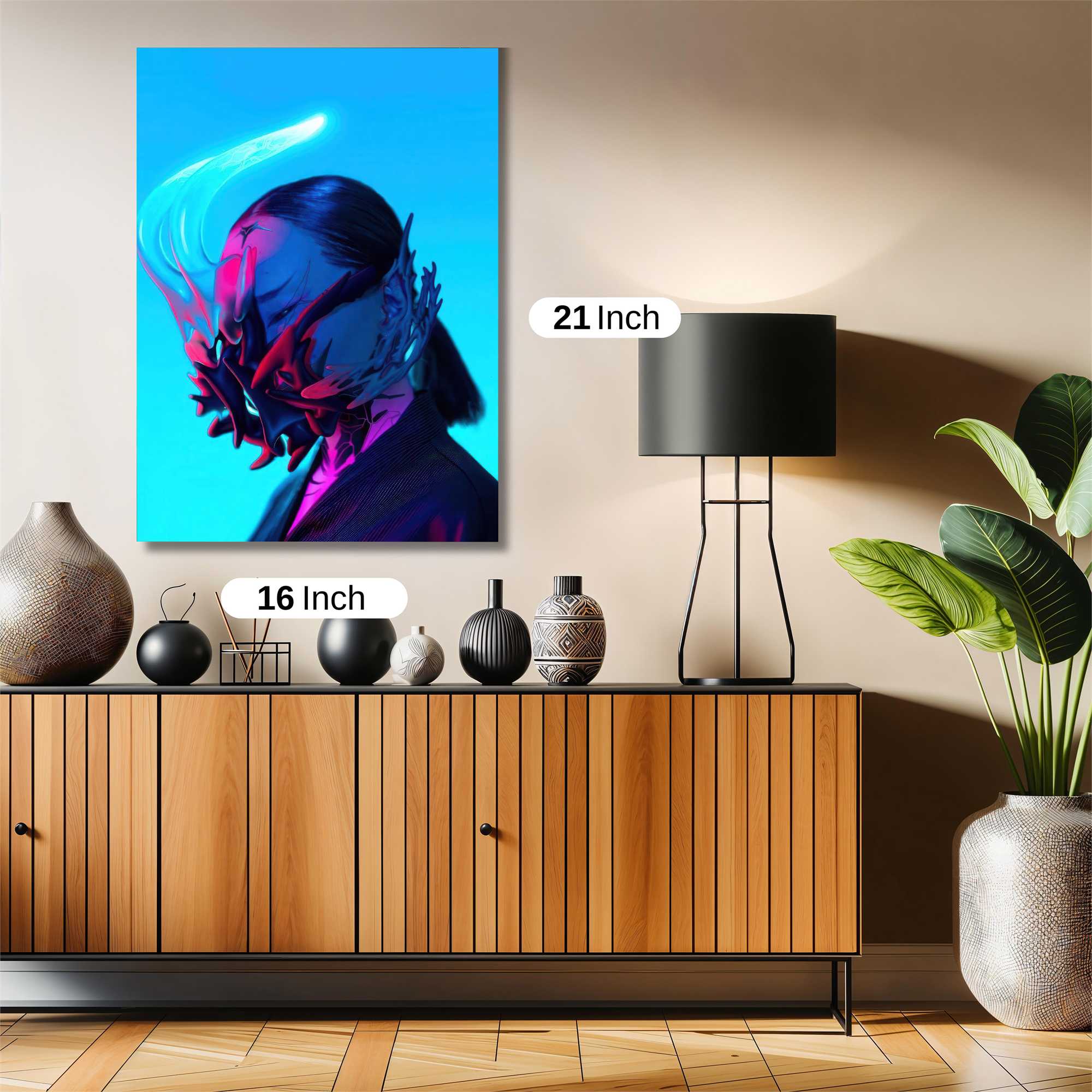 Futuristic Enigma Safe Wall Magnetic / M