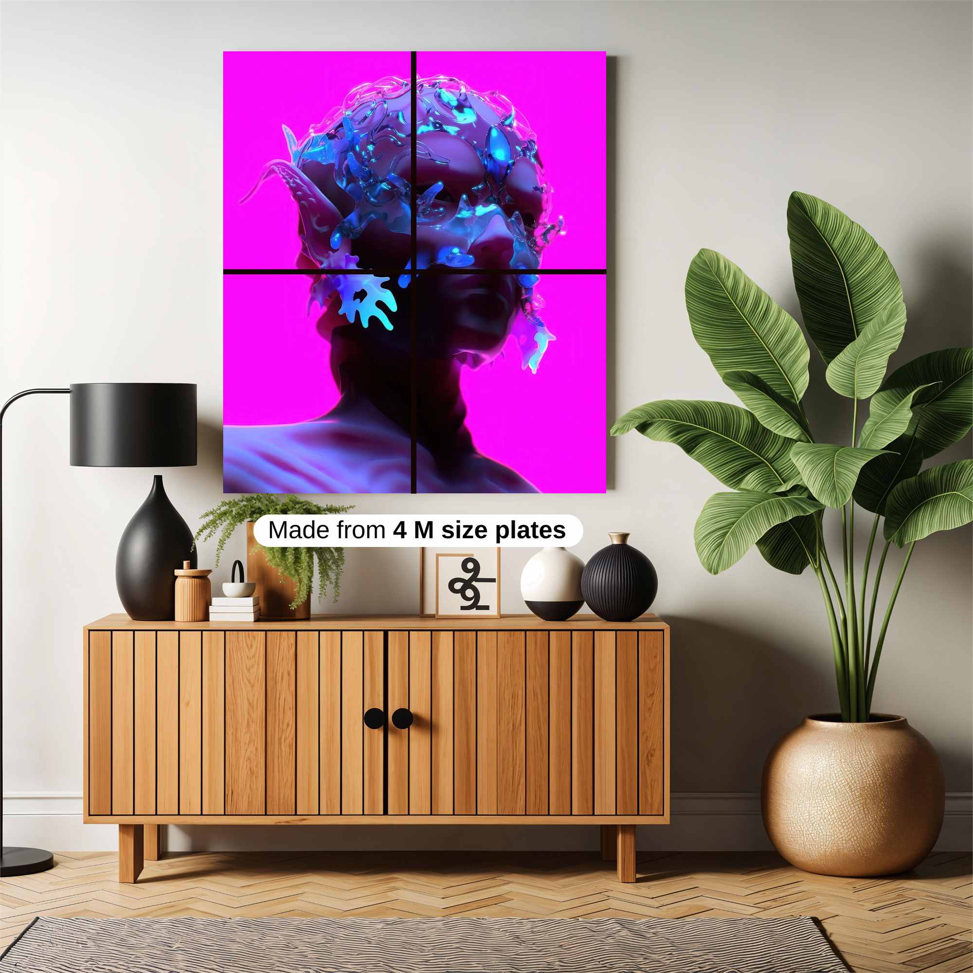 Neon Enigma Safe Wall Magnetic / M