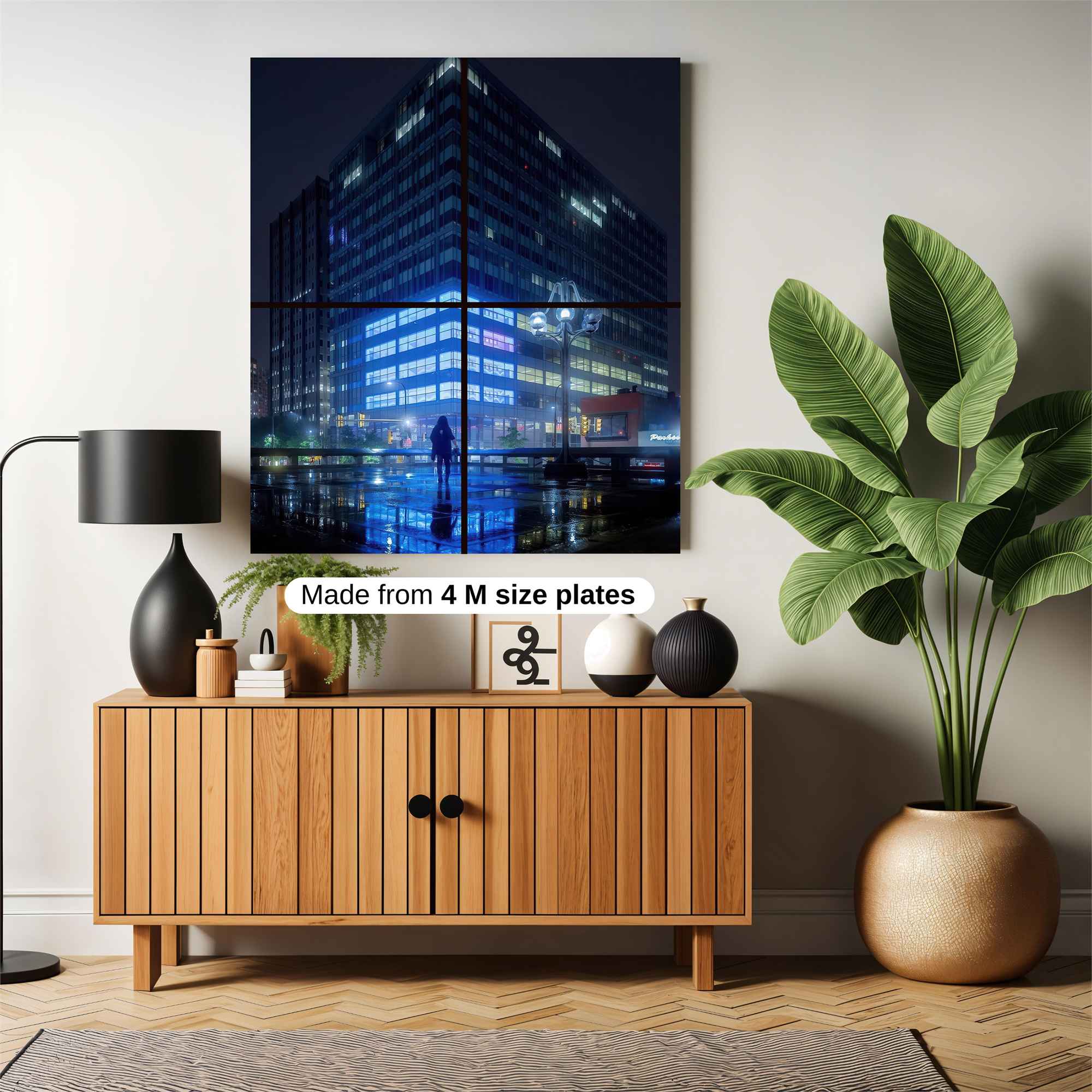 Neon Solitude Safe Wall Magnetic / M