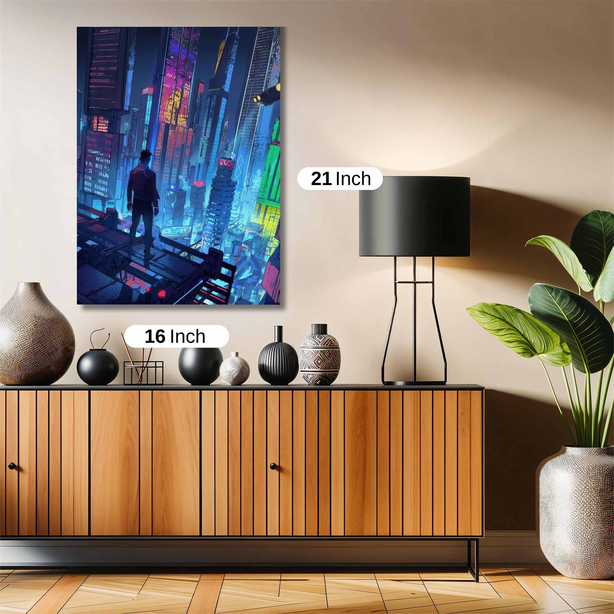 Neon Reverie Safe Wall Magnetic / M