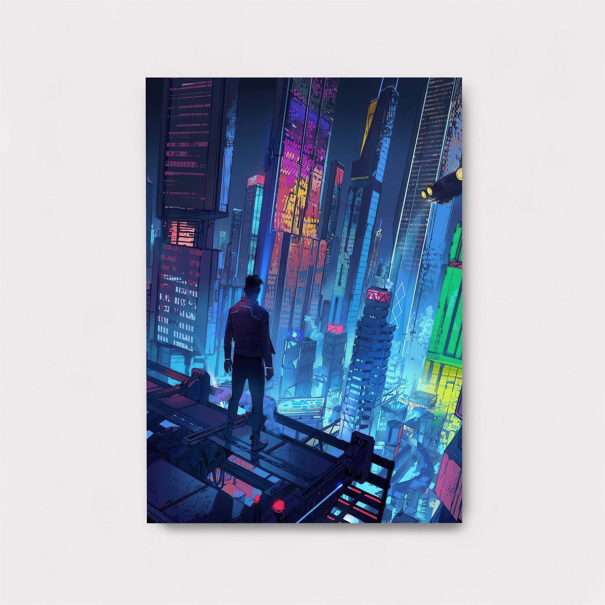 Neon Reverie Safe Wall Magnetic / M