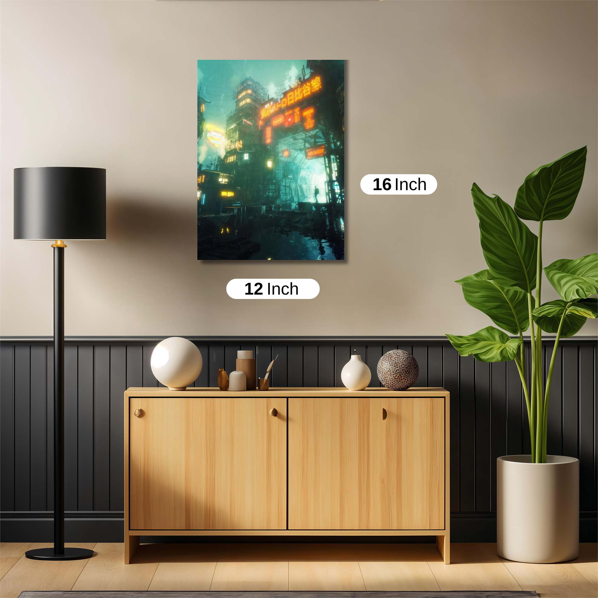 Neon Reverie Safe Wall Magnetic / M