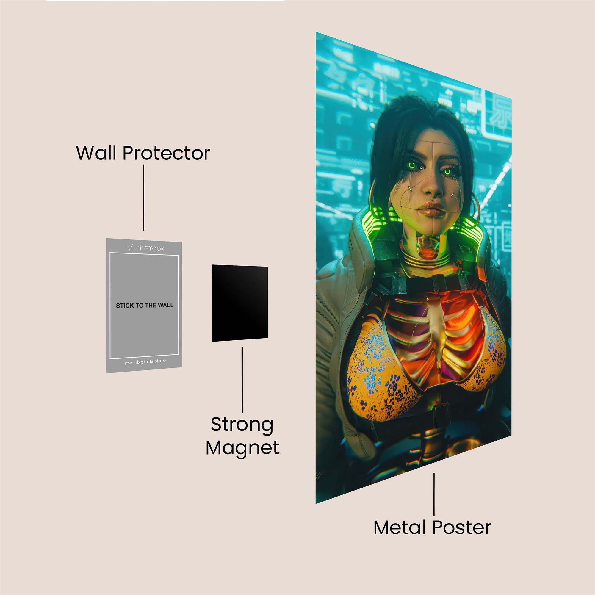 Cybernetic Revelation Safe Wall Magnetic / M