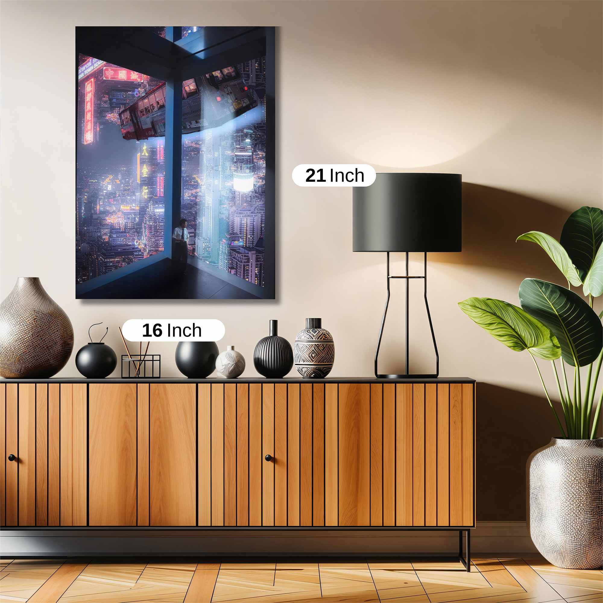 Neon Reverie Safe Wall Magnetic / M