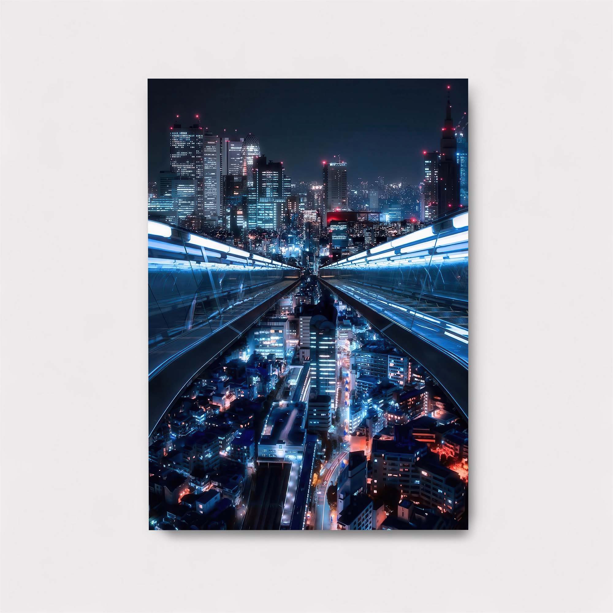 Futuristic Glide Safe Wall Magnetic / M