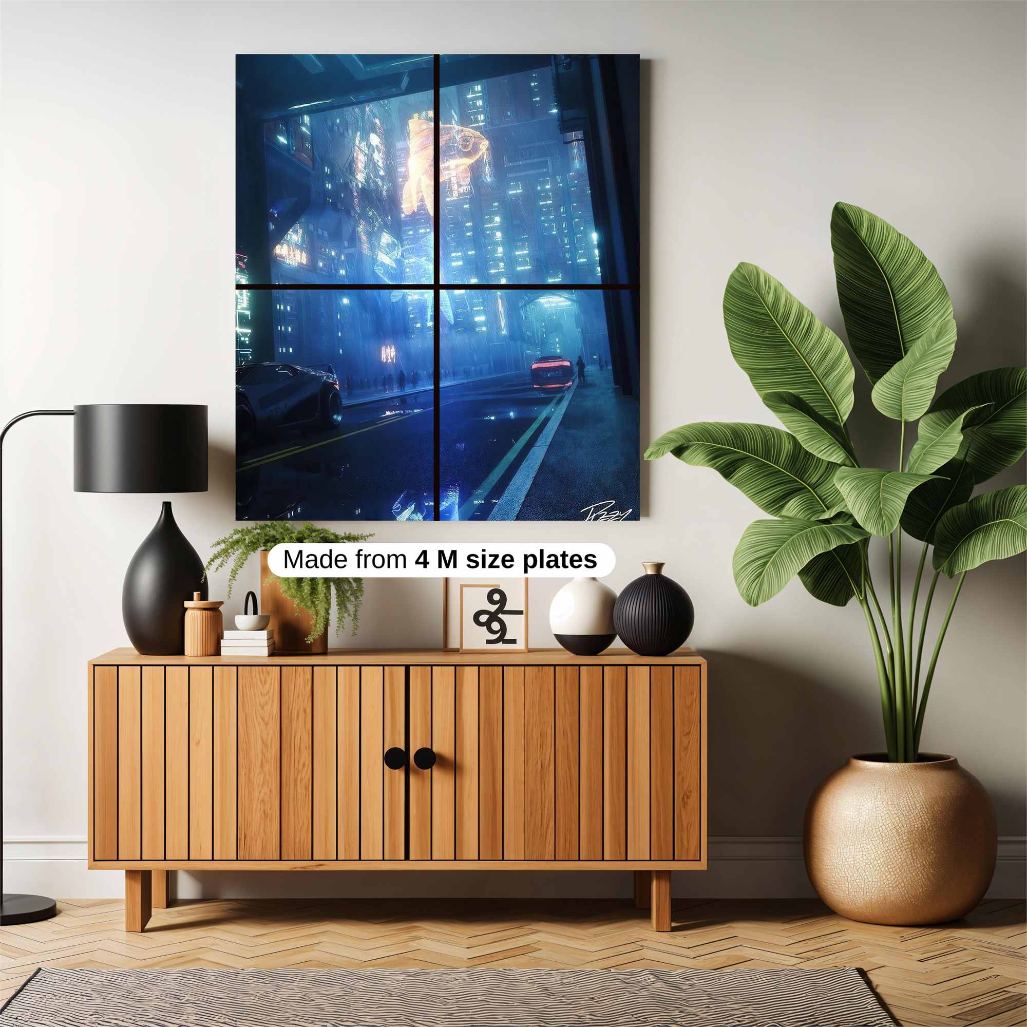 Neon Reverie Safe Wall Magnetic / M