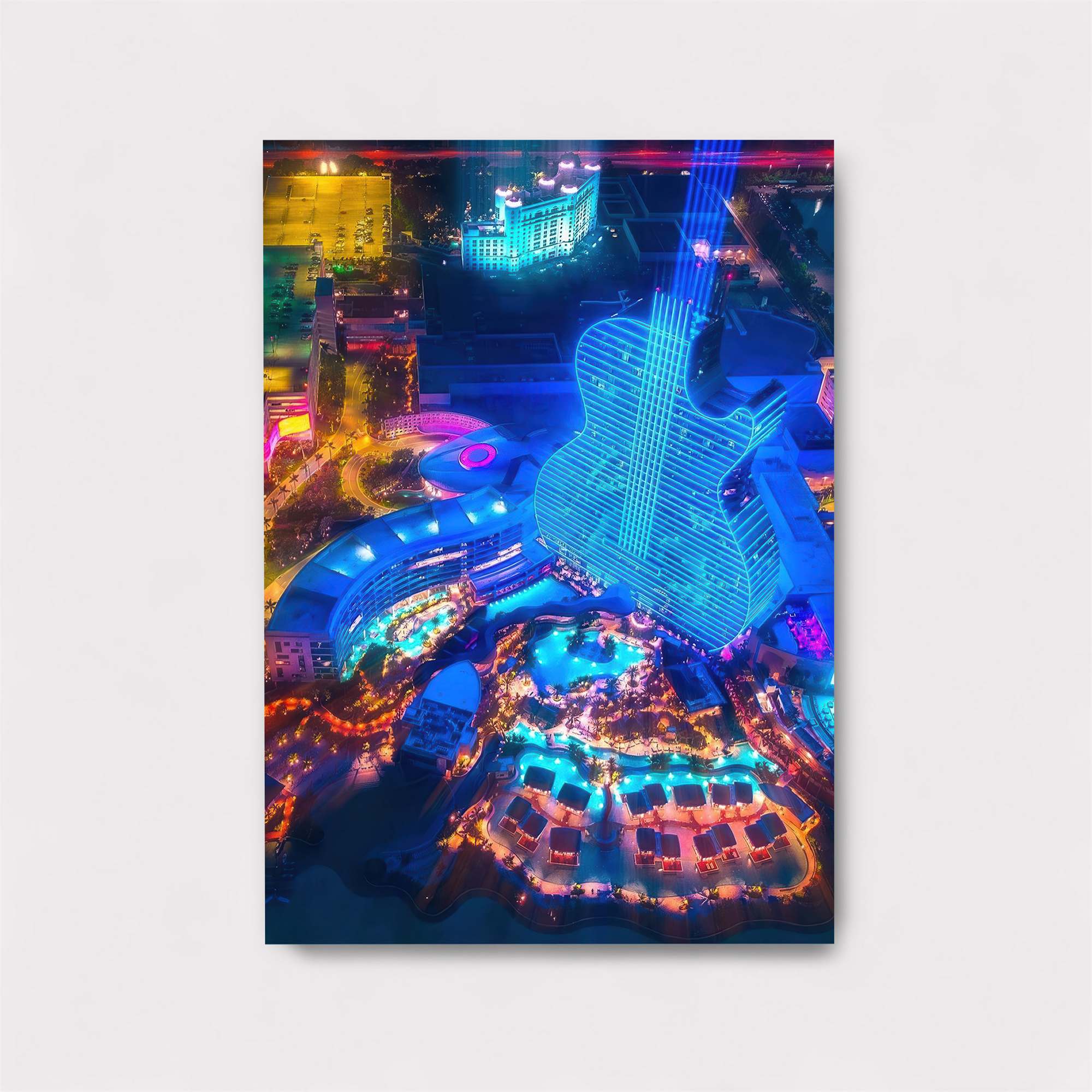 Guitar Luminescence Safe Wall Magnetic / M