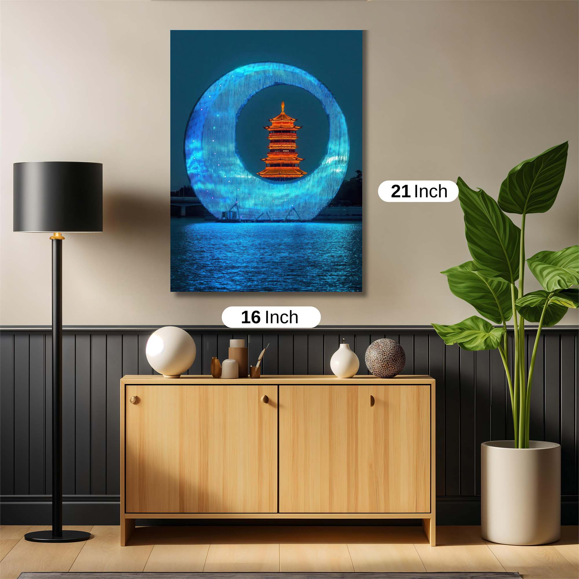 Luminous Portal Safe Wall Magnetic / M