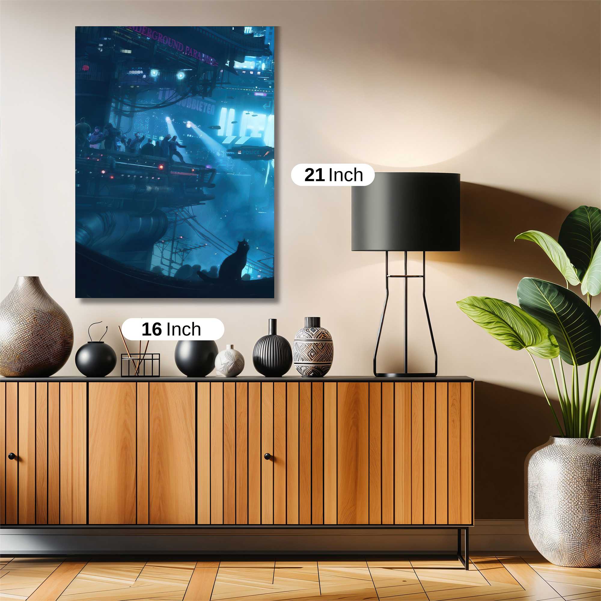 Hatsune Serene Safe Wall Magnetic / M