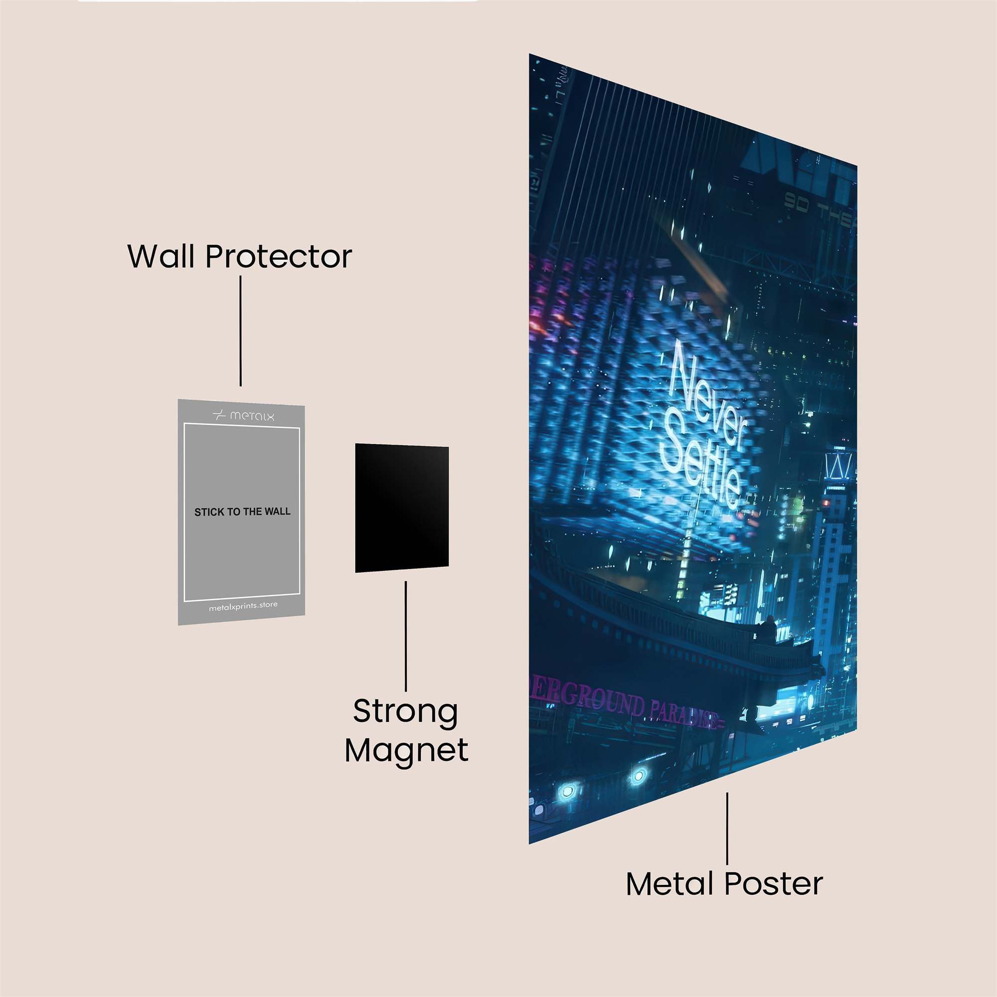 Usagi Enigmatic Safe Wall Magnetic / M
