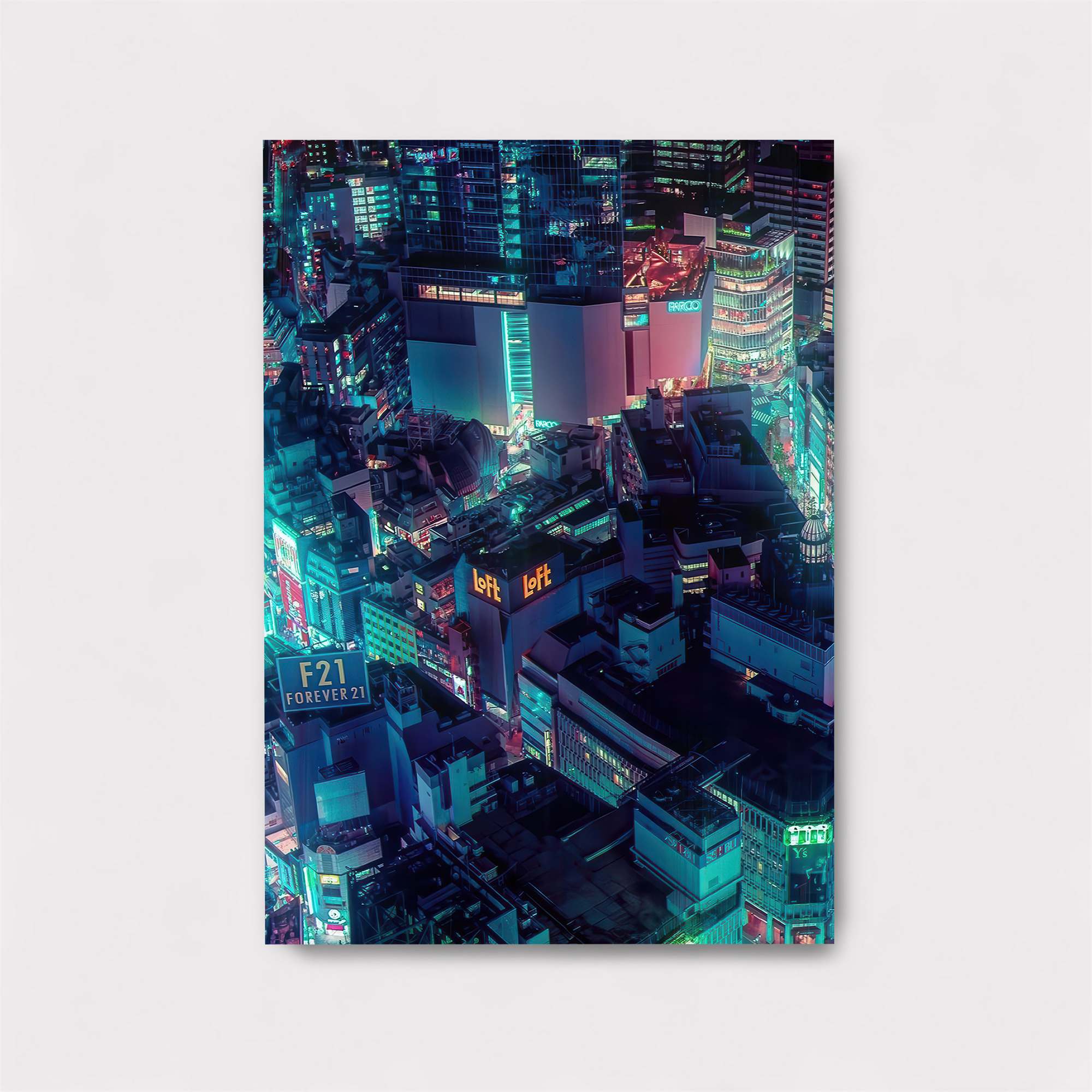 Neon Symphony Safe Wall Magnetic / M