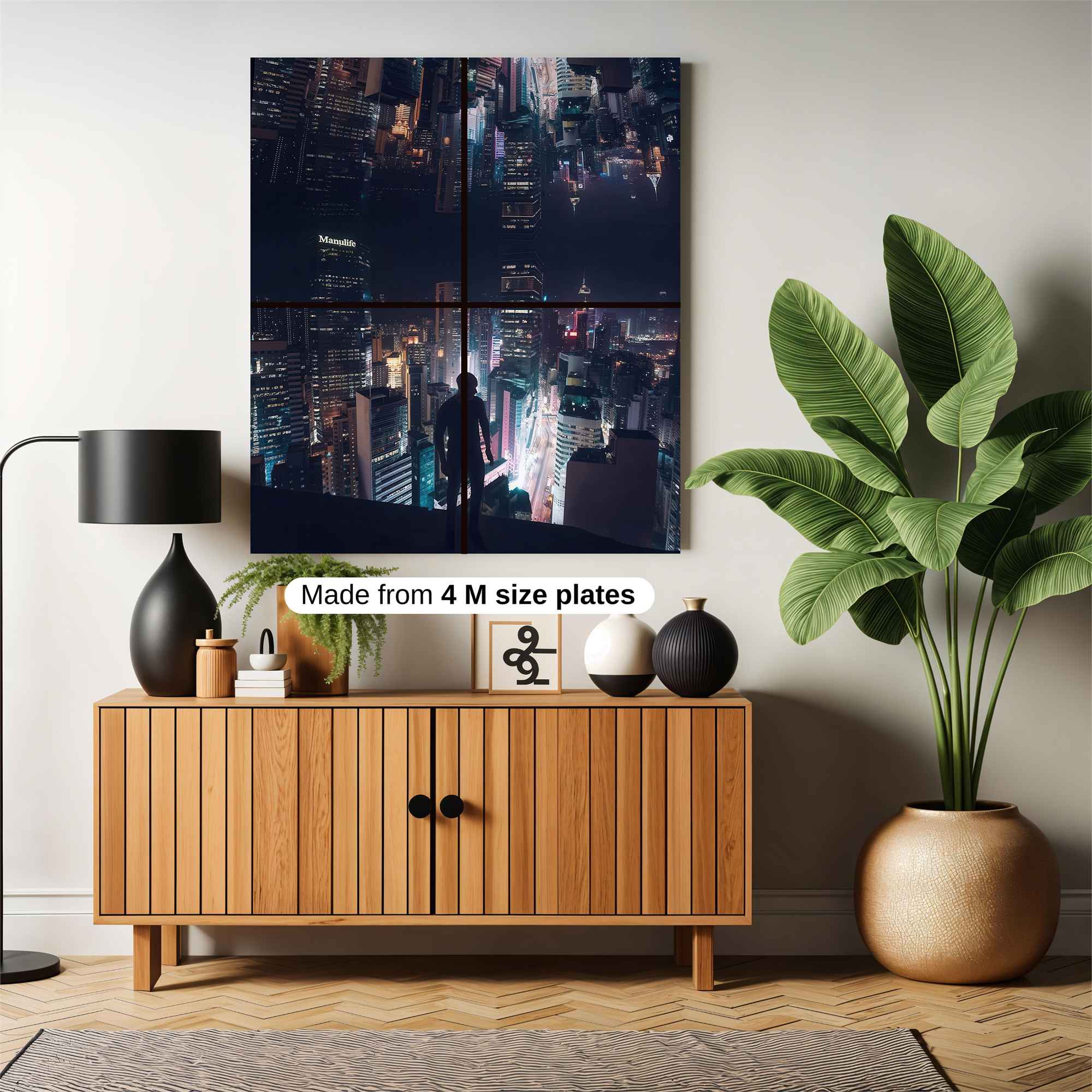 Cityscape Dream Safe Wall Magnetic / M