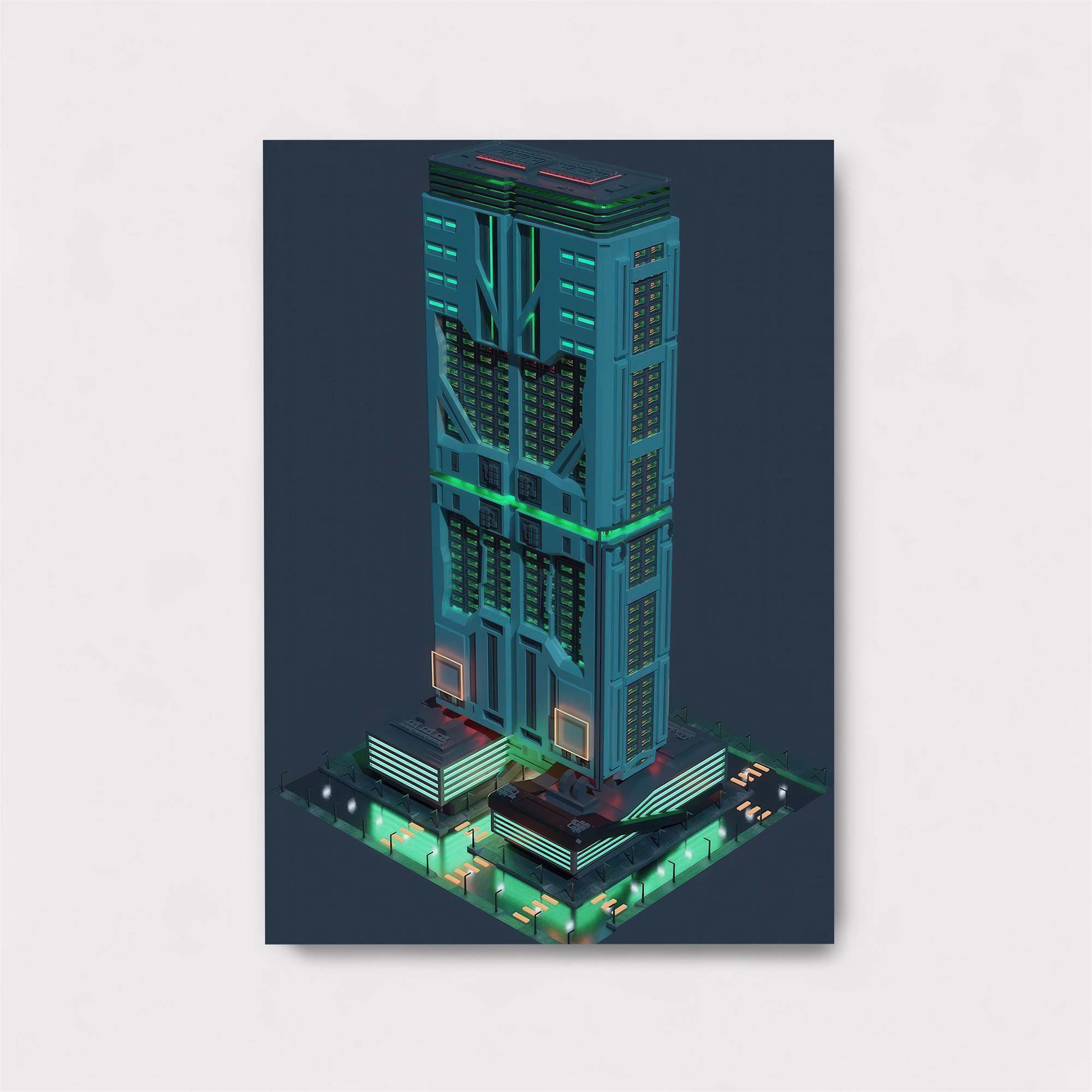 Cyberpunk Enigma Safe Wall Magnetic / M