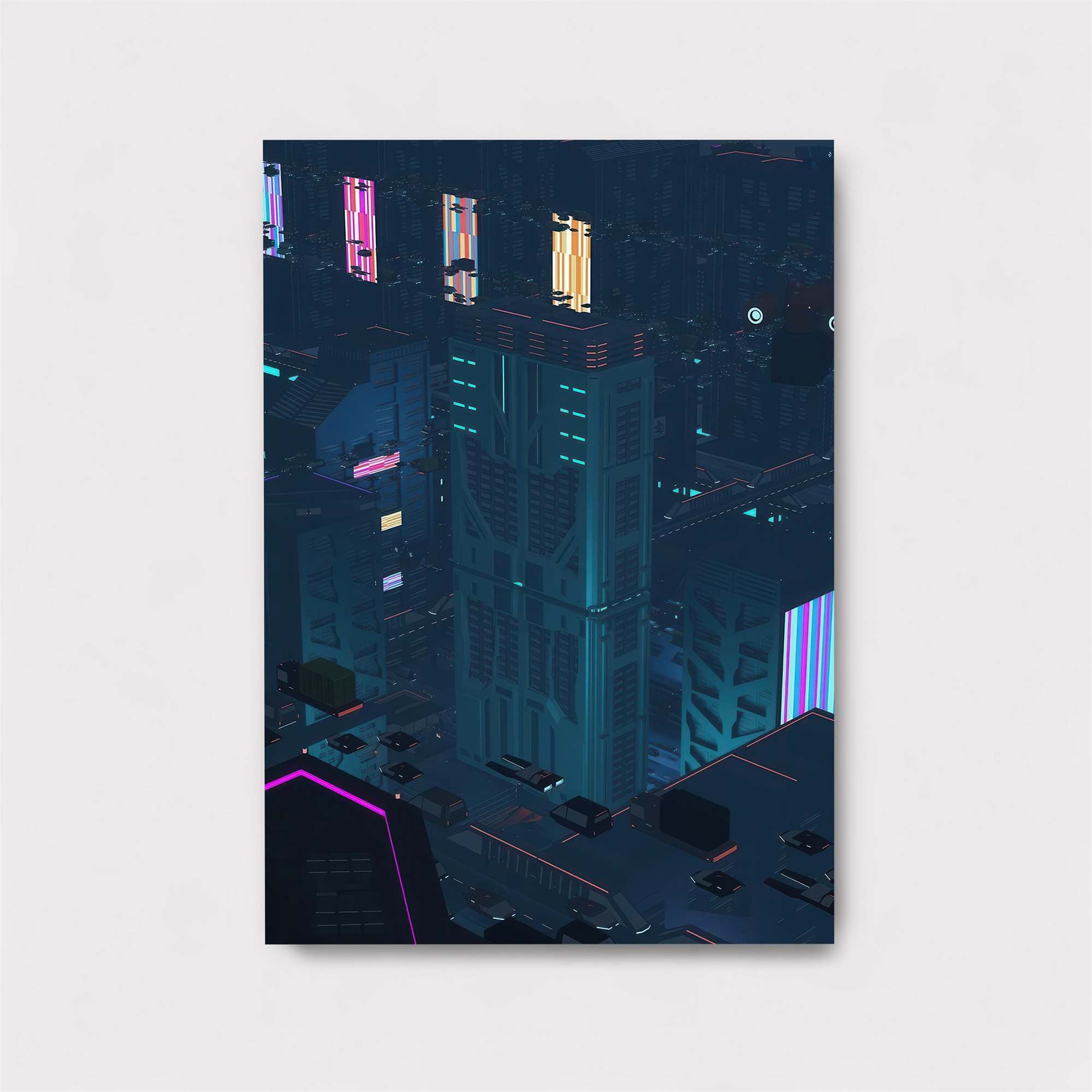 Cyber Serenity Safe Wall Magnetic / M