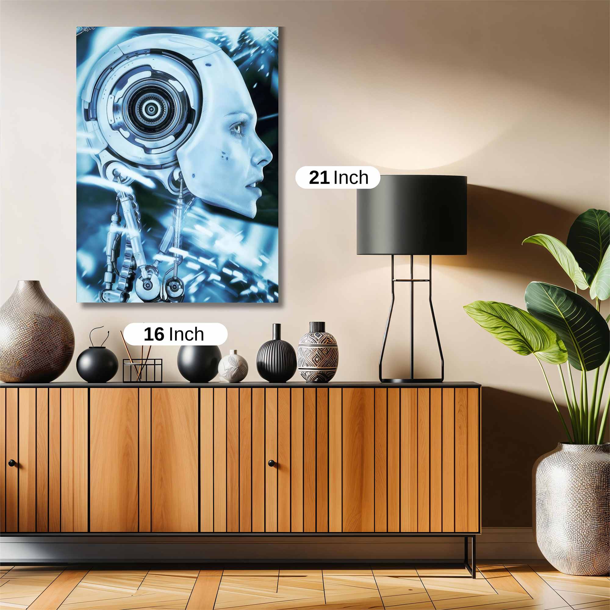 Cybernetic Tranquility Safe Wall Magnetic / M