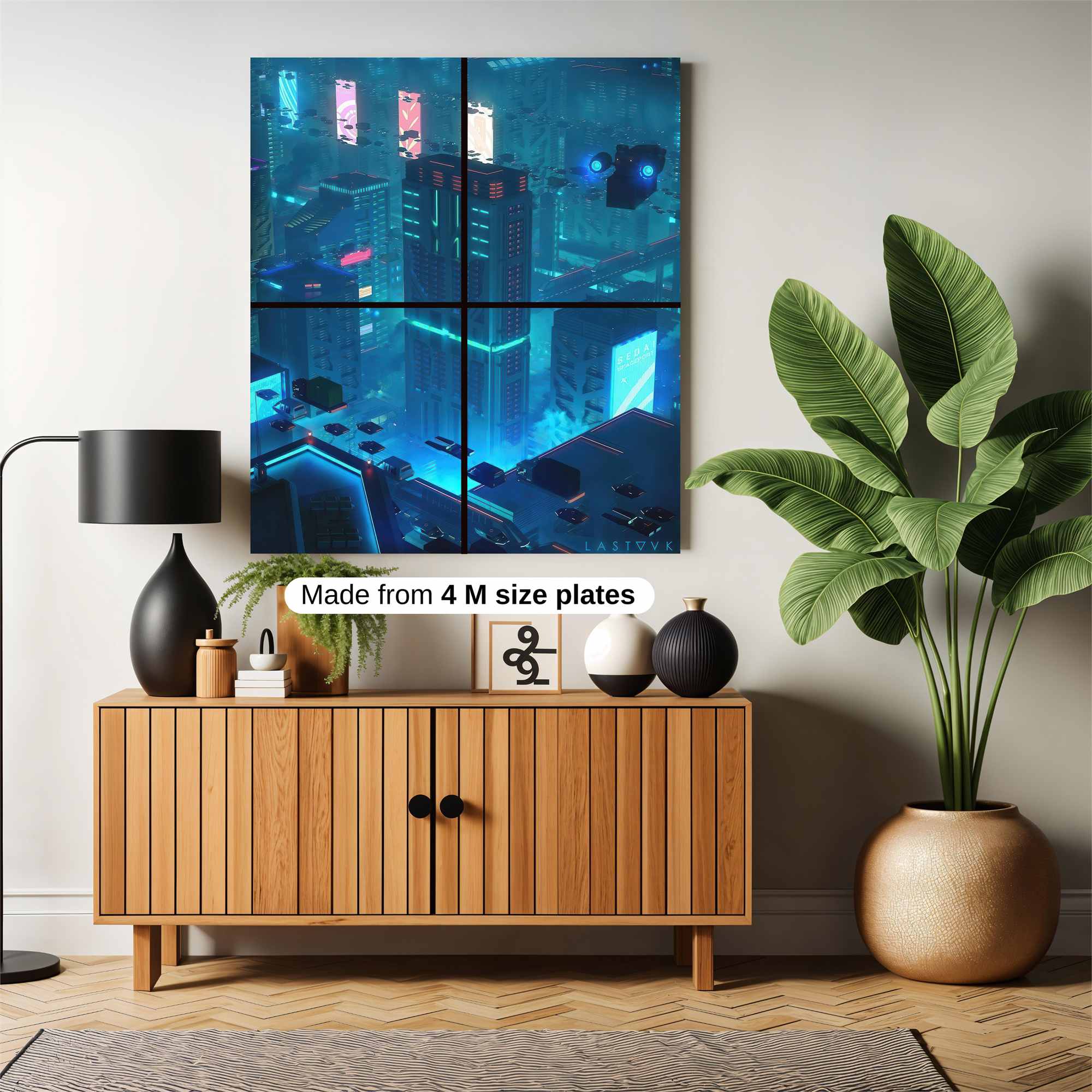 Neon Reverie Safe Wall Magnetic / M