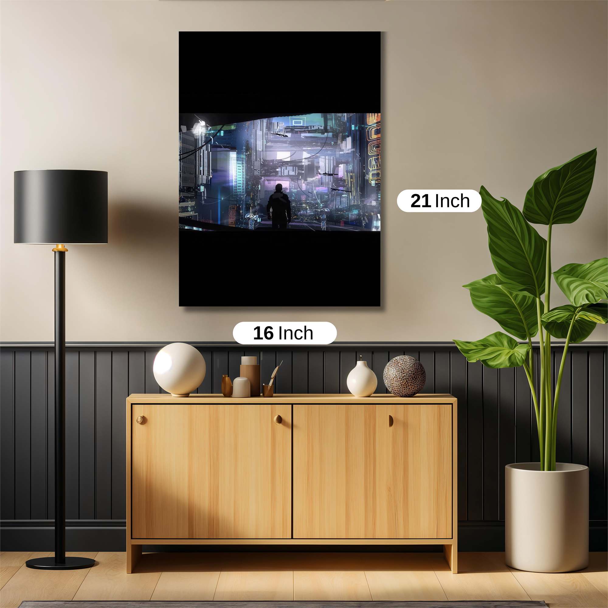 Cyberpunk Odyssey Safe Wall Magnetic / M