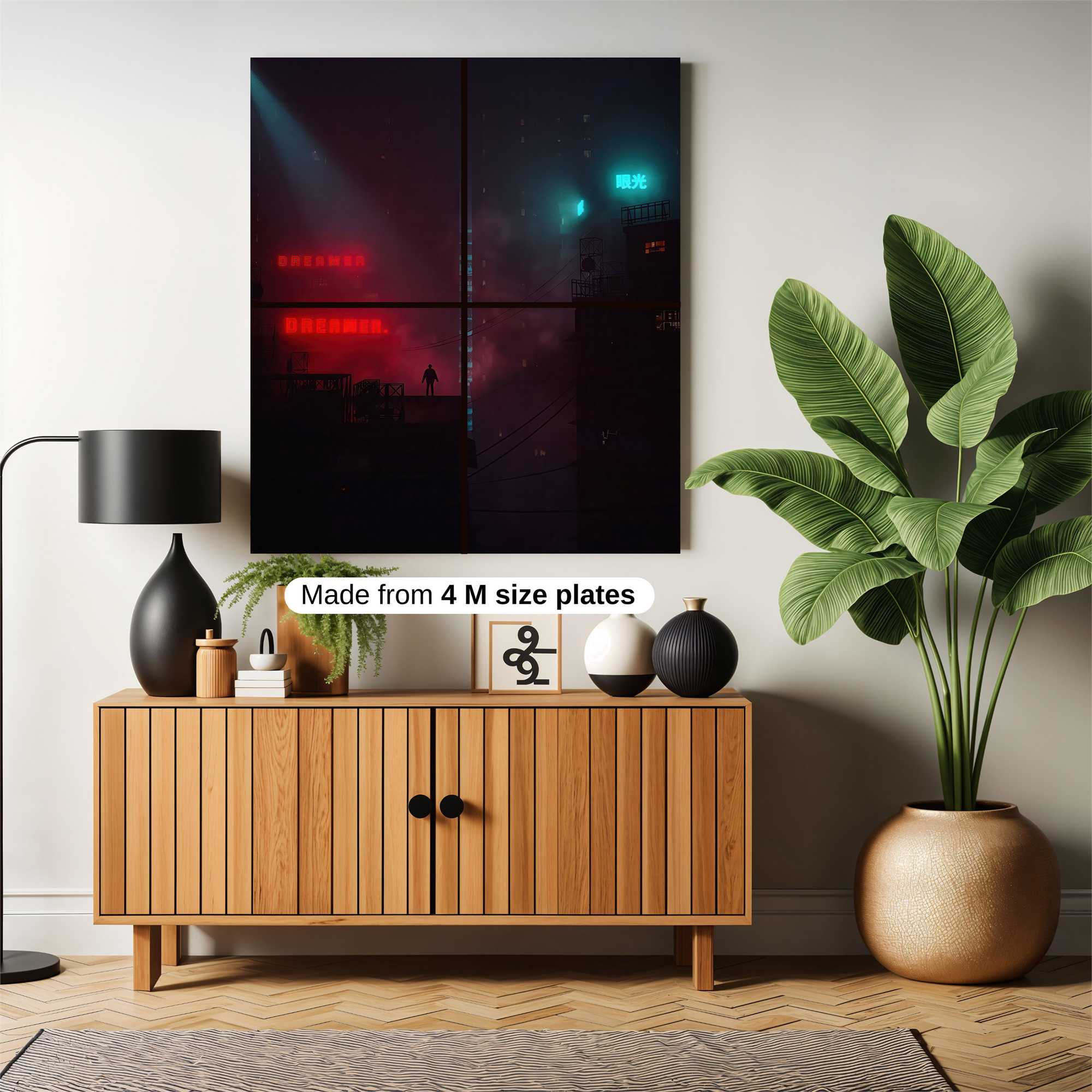 Neon Abyss Safe Wall Magnetic / M