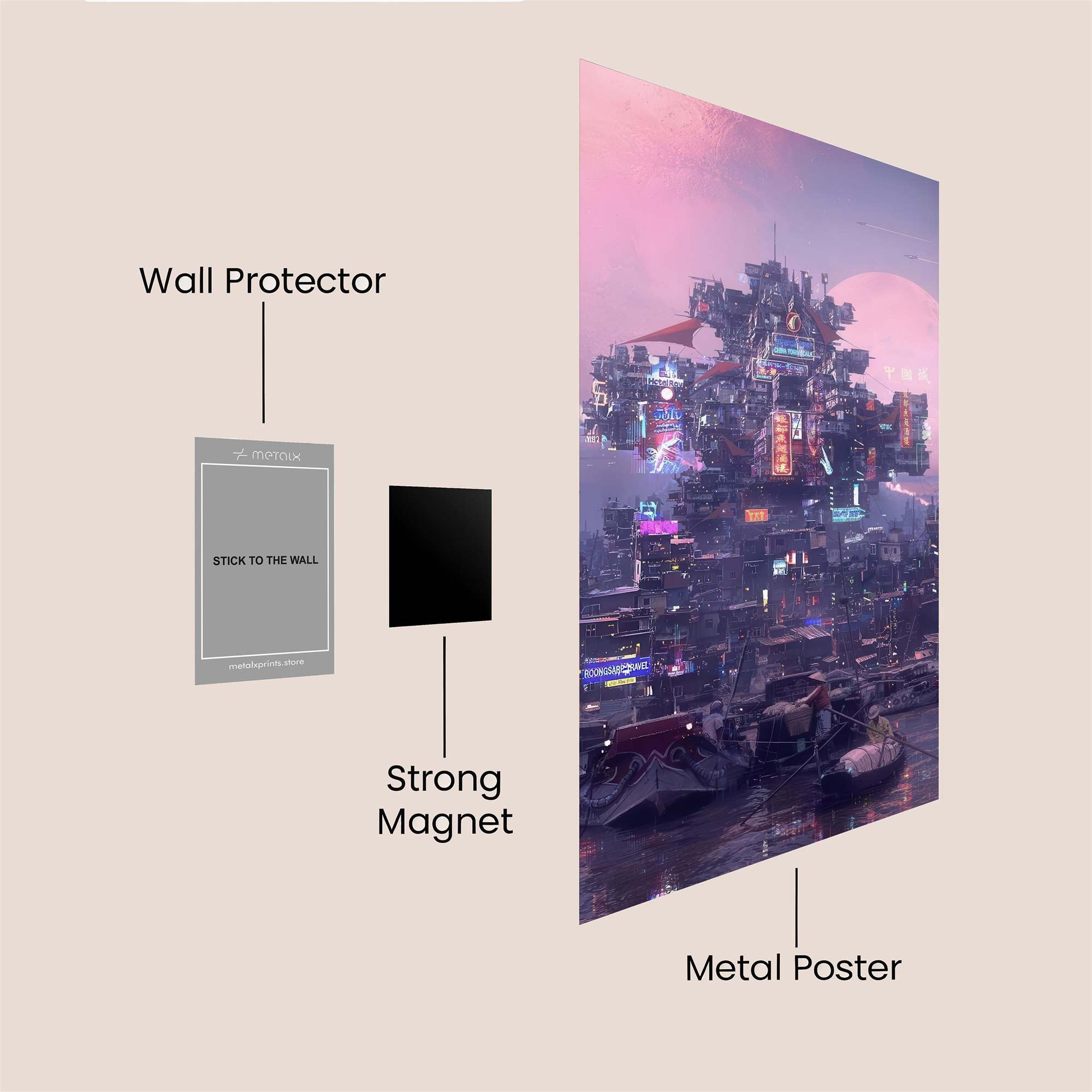 Cyberpunk Serenity Safe Wall Magnetic / M