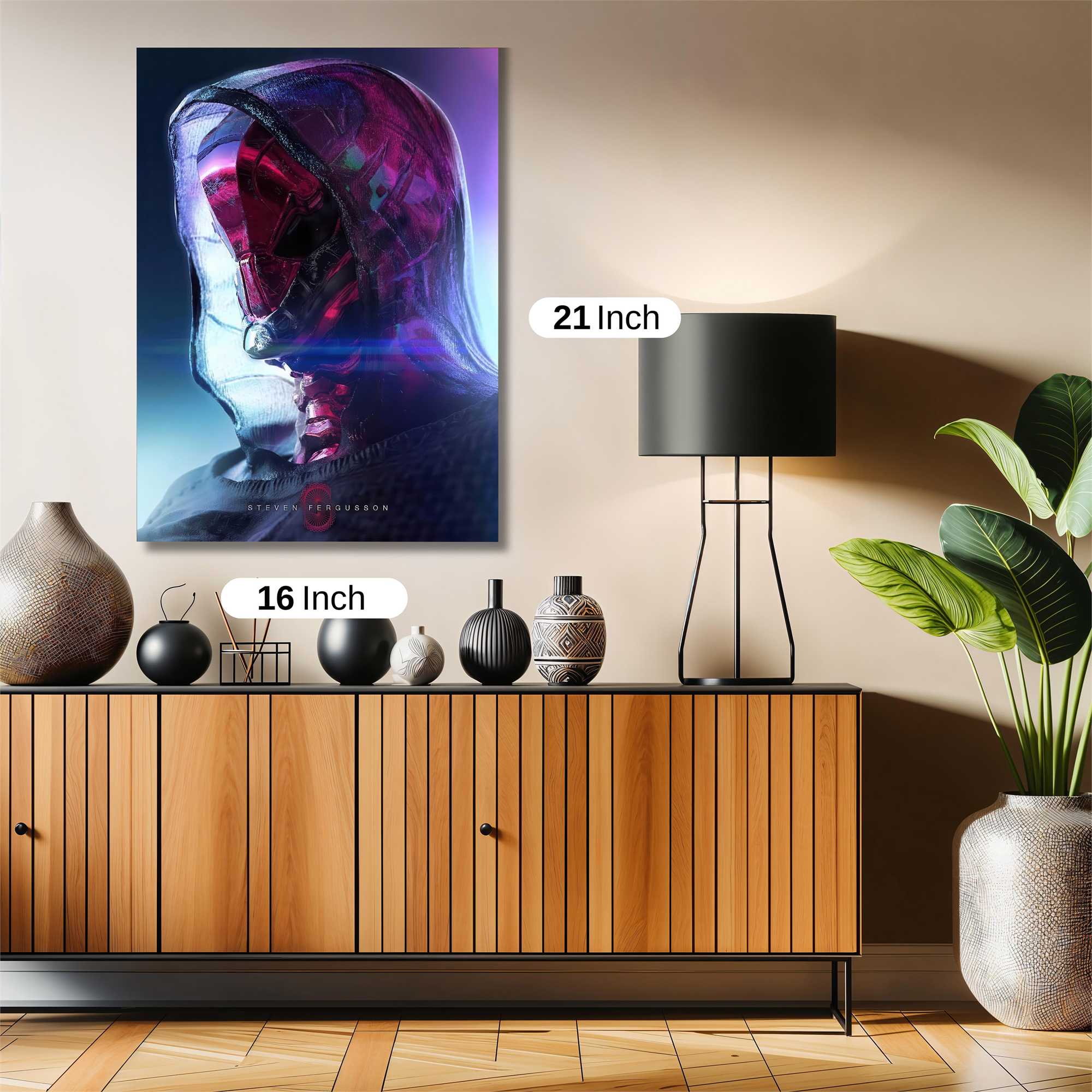 Cyber Enigma Safe Wall Magnetic / M