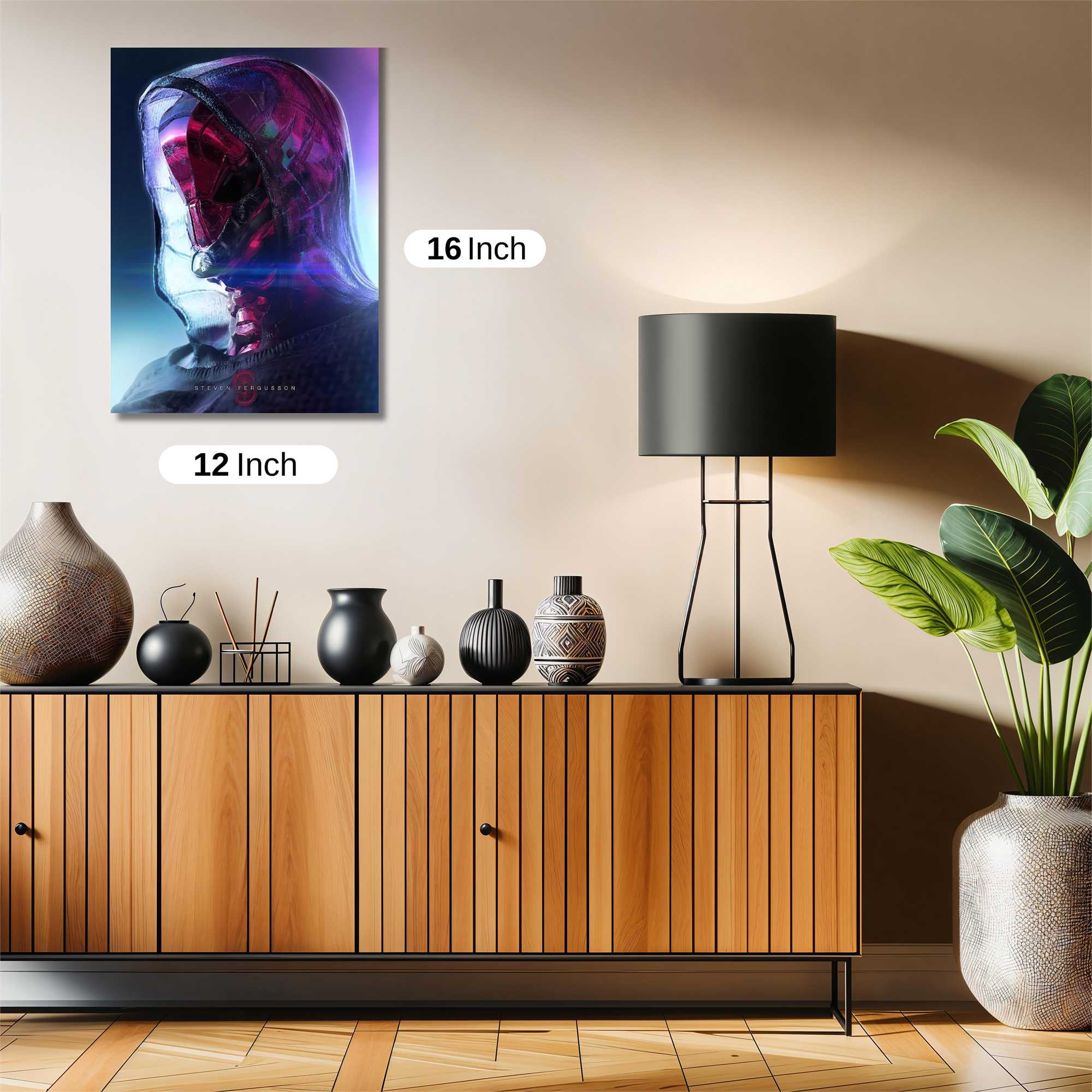 Cyber Enigma Safe Wall Magnetic / M