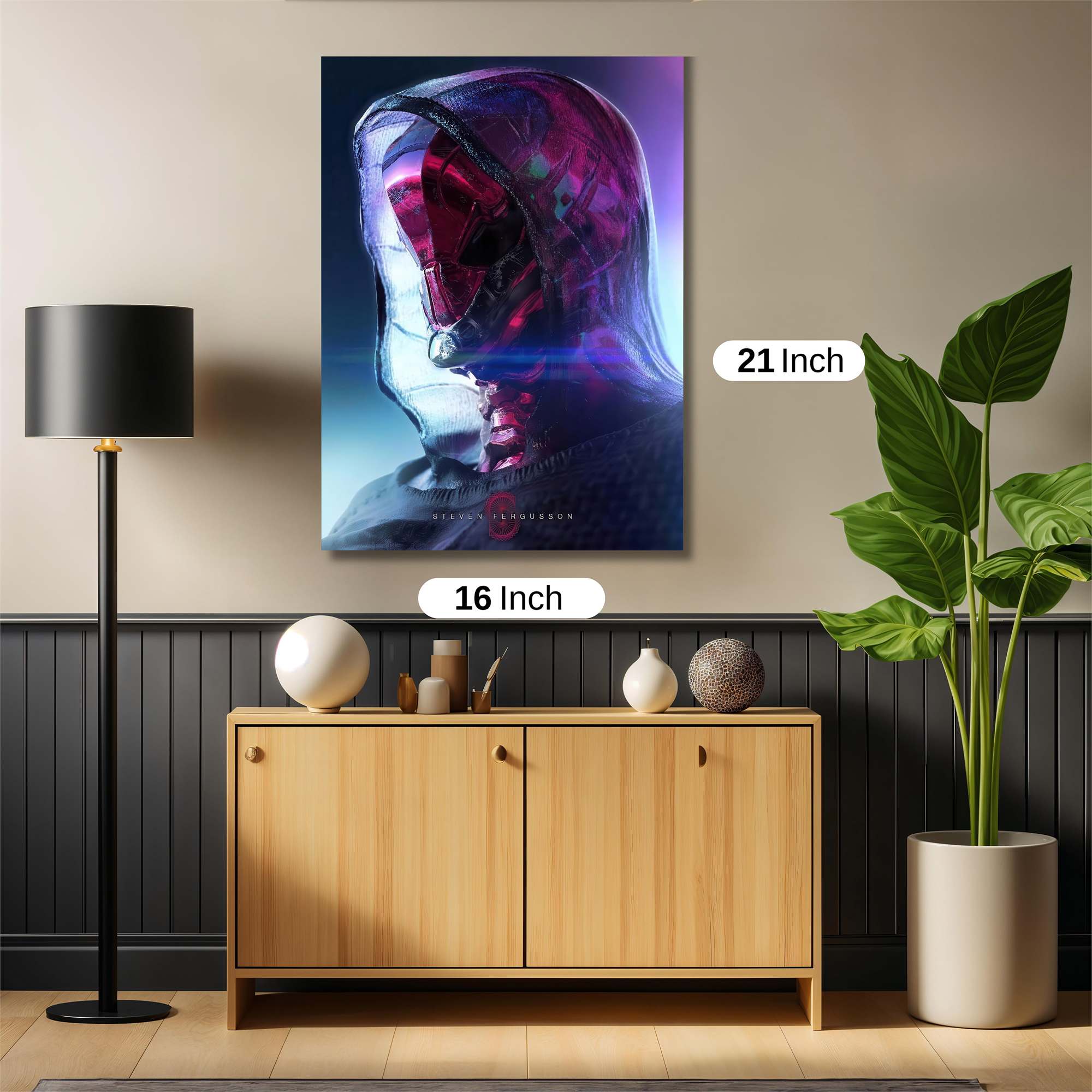 Cyber Enigma Safe Wall Magnetic / M