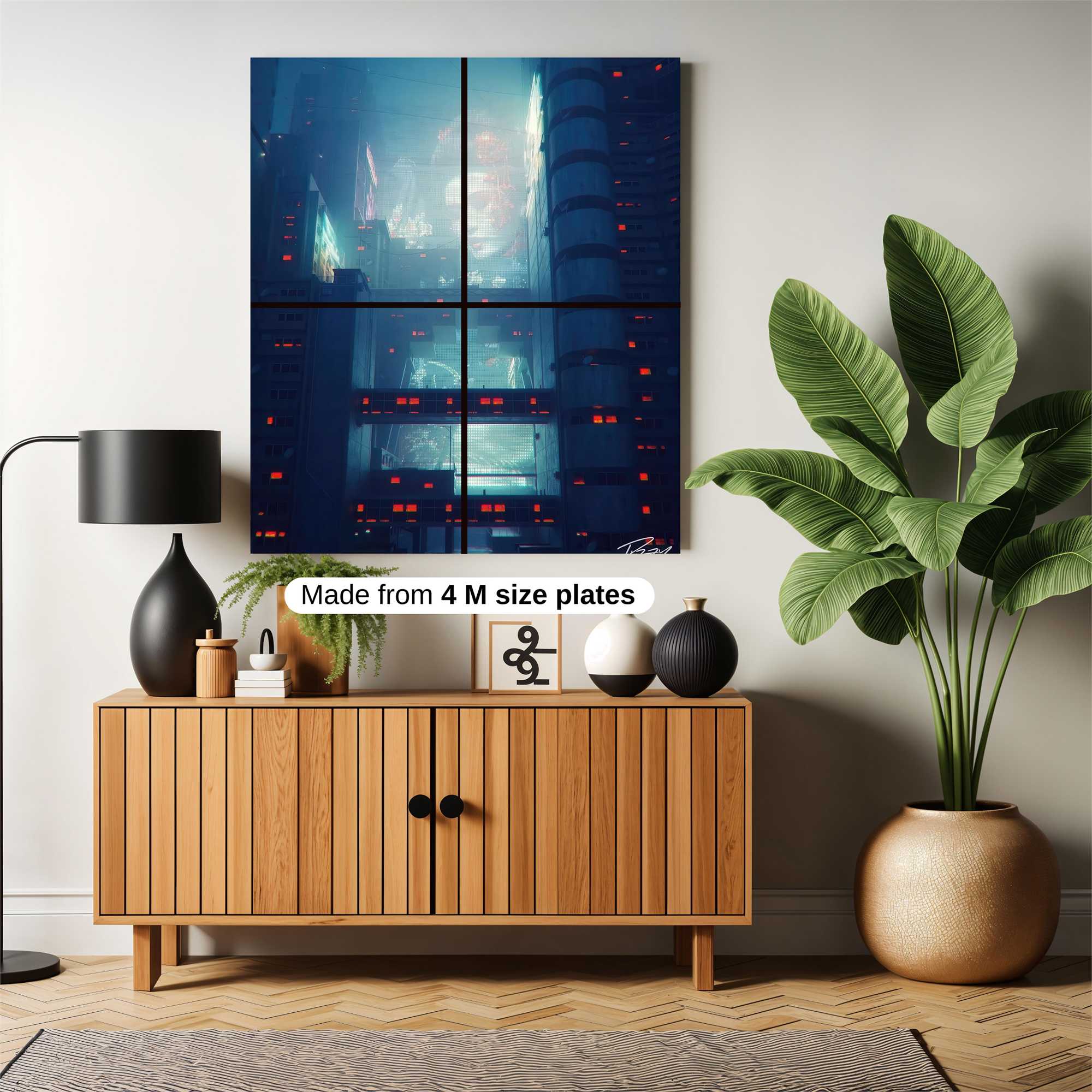 Neon Reverie Safe Wall Magnetic / M