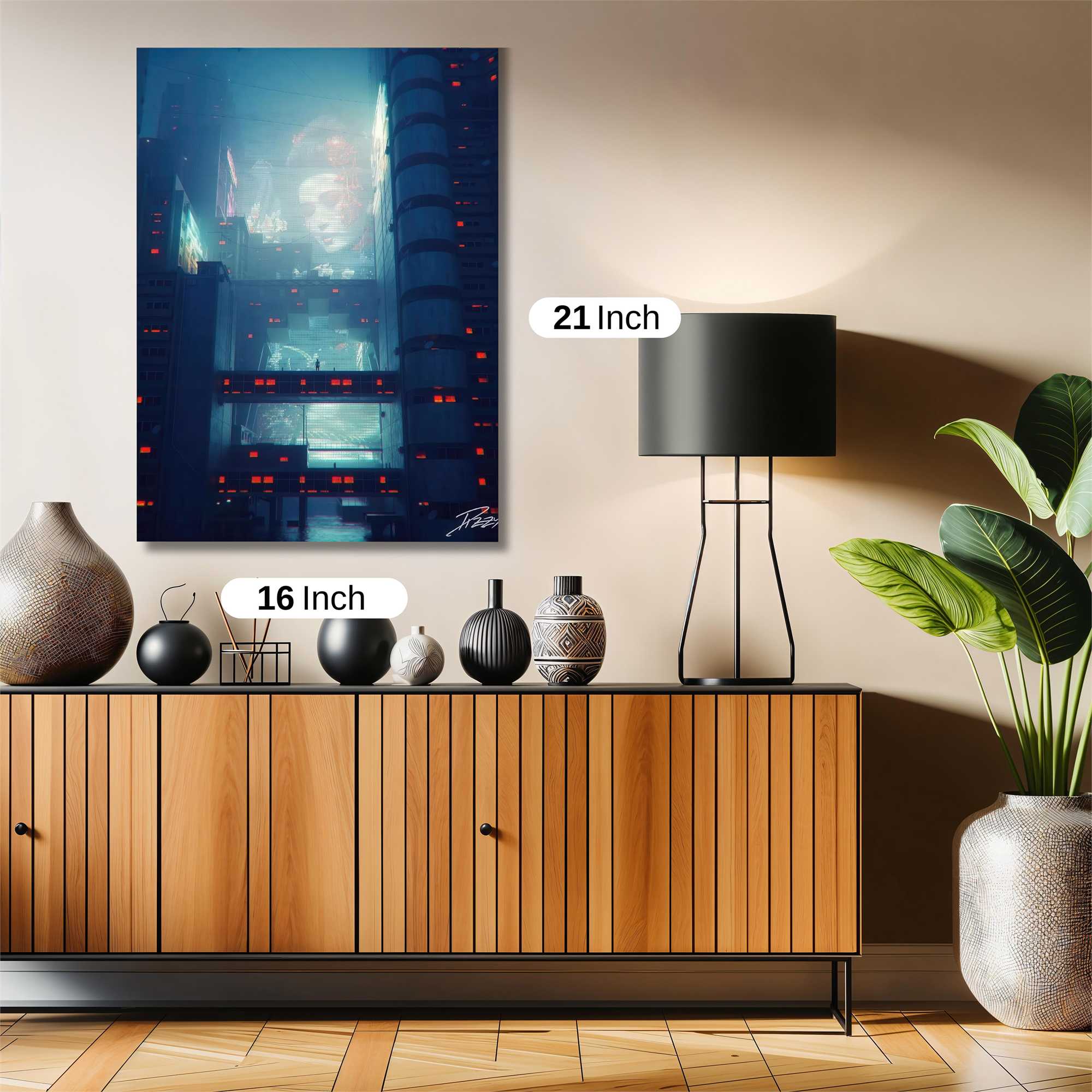 Neon Reverie Safe Wall Magnetic / M