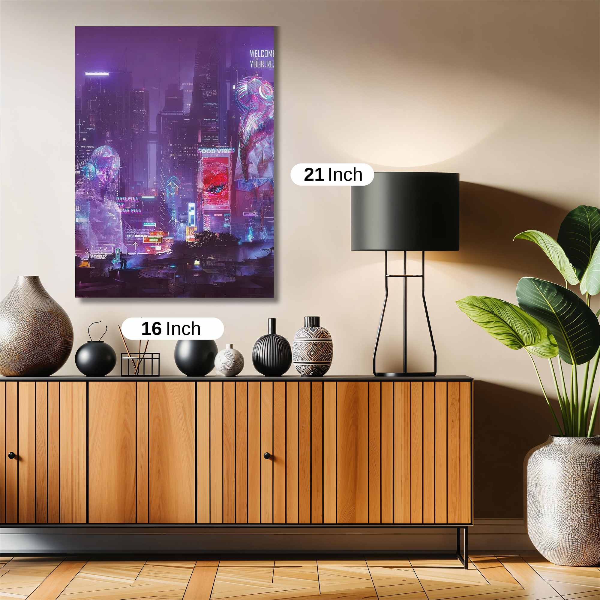 Futuristic Reverie Safe Wall Magnetic / M