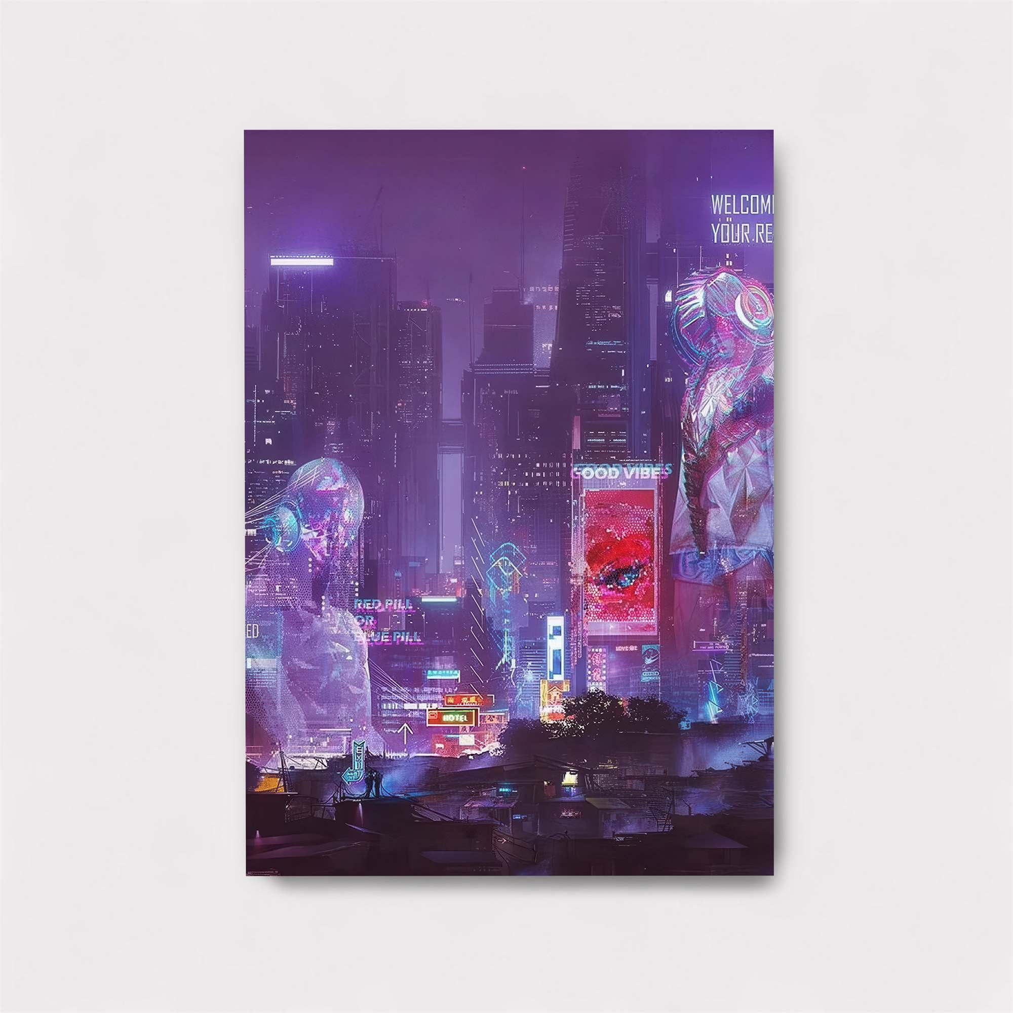 Futuristic Reverie Safe Wall Magnetic / M