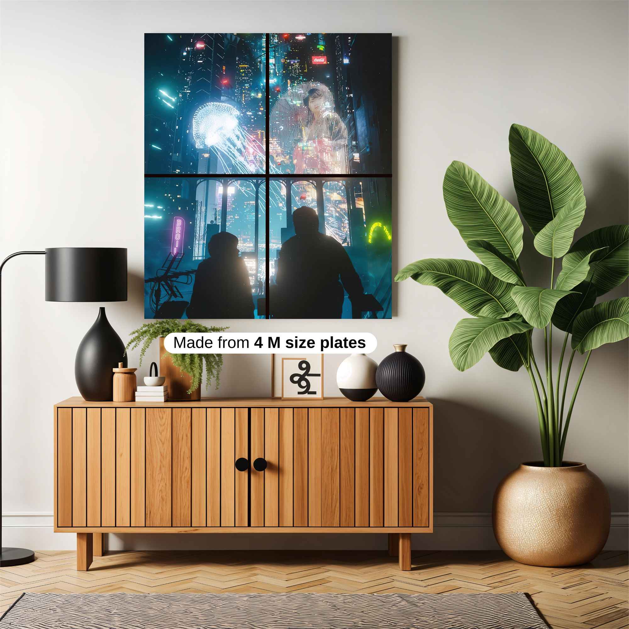 Neon Dreams Safe Wall Magnetic / M