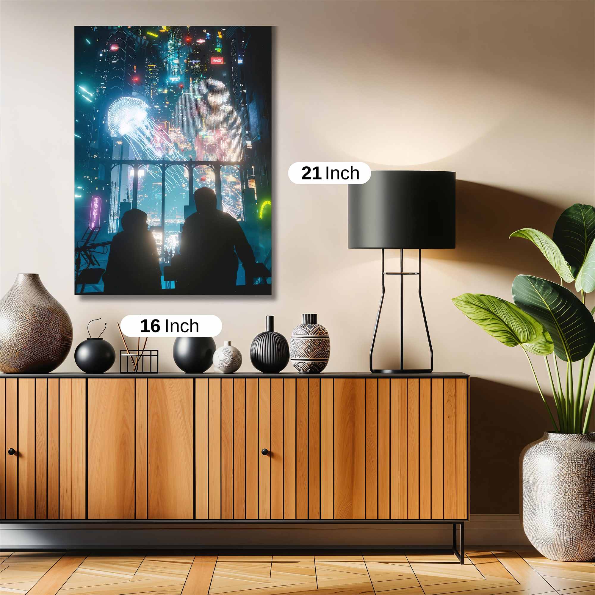 Neon Dreams Safe Wall Magnetic / M