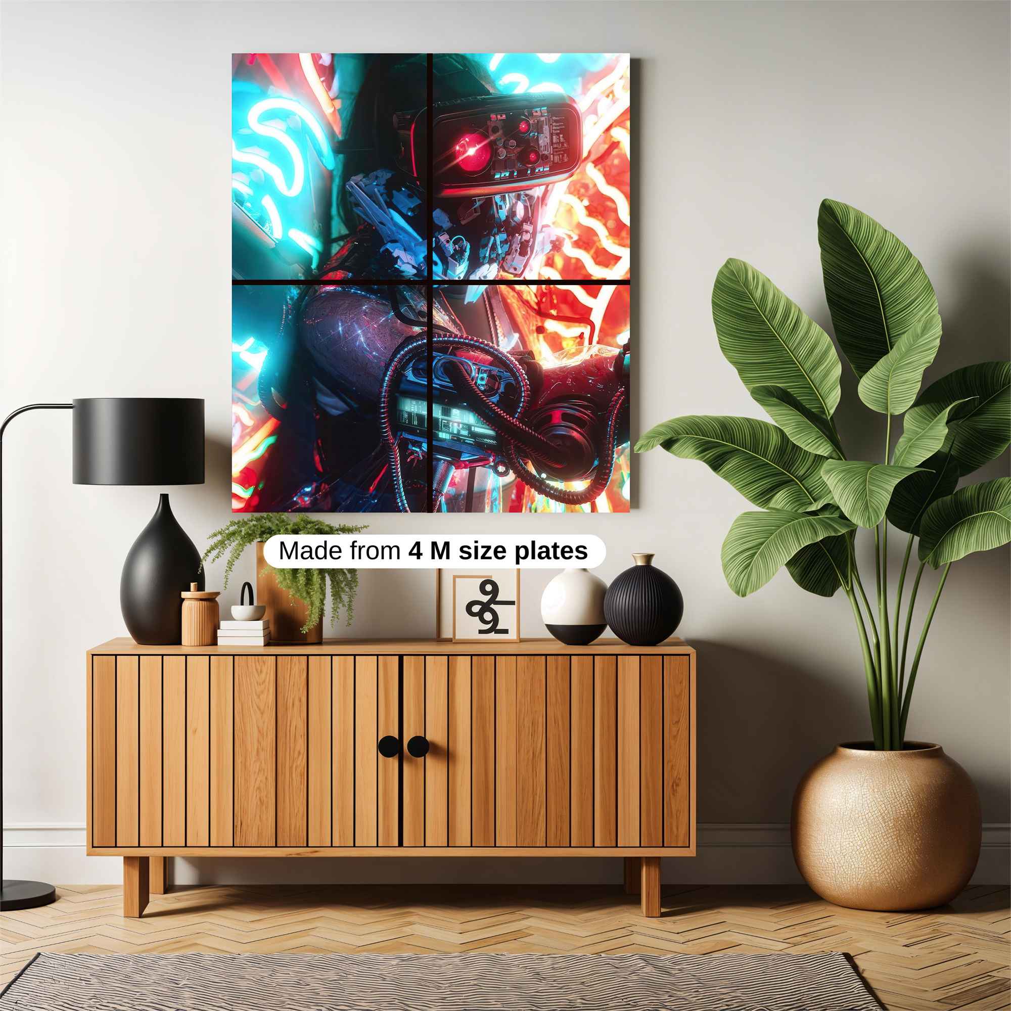 Neon Cyberdream Safe Wall Magnetic / M