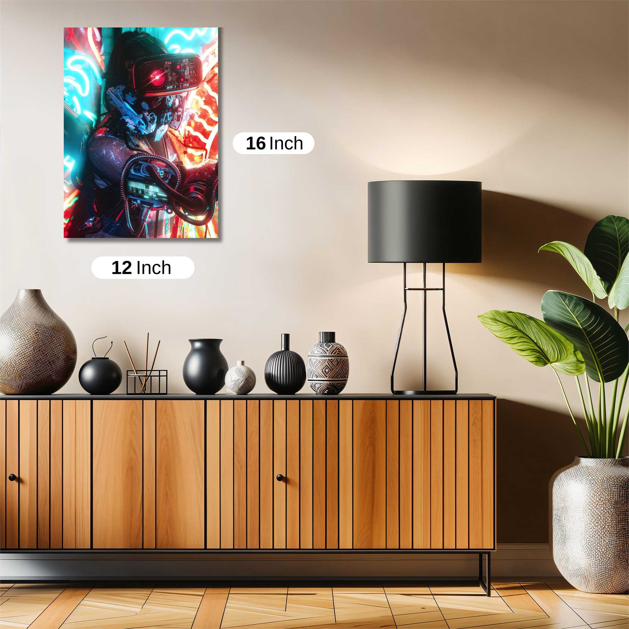 Neon Cyberdream Safe Wall Magnetic / M