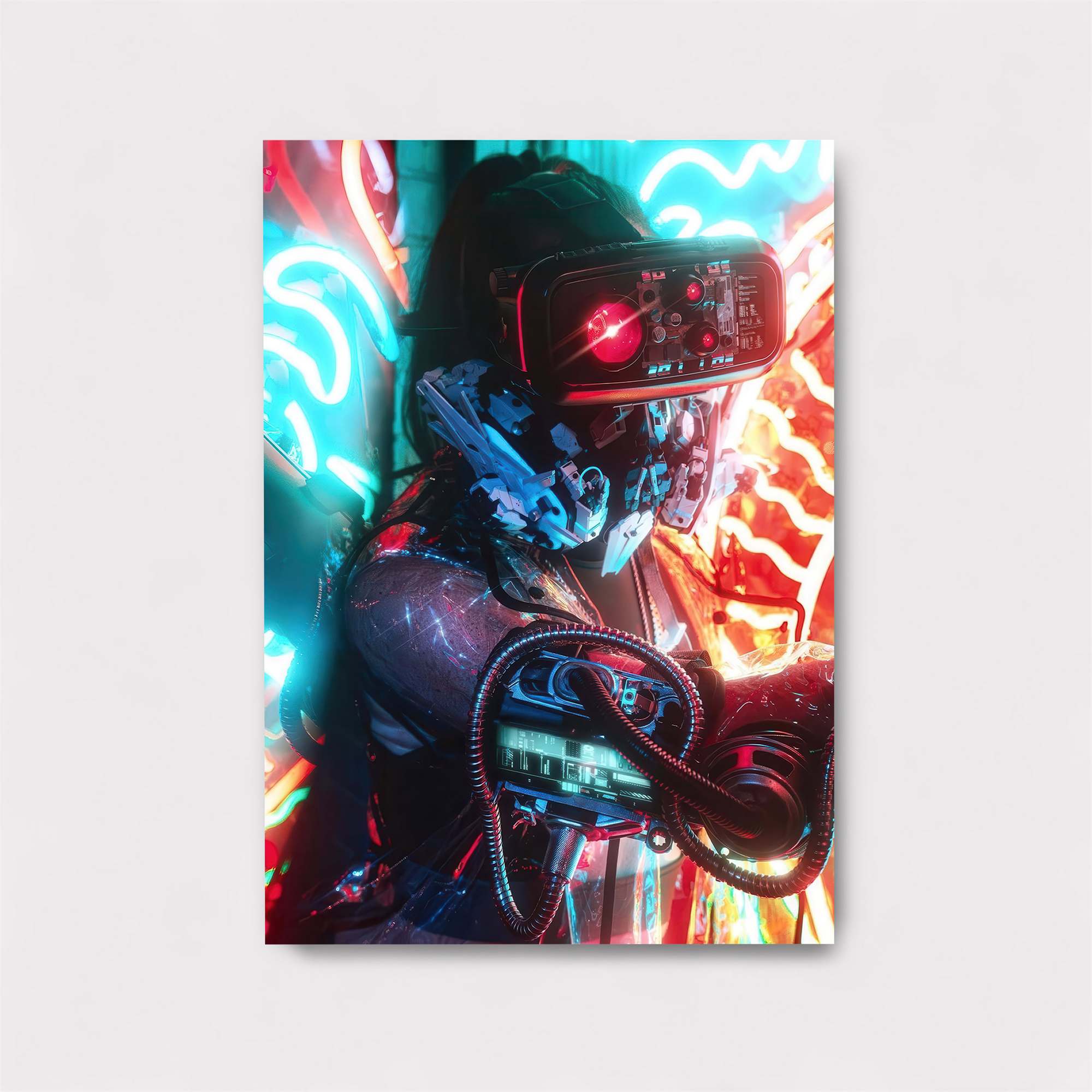 Neon Cyberdream Safe Wall Magnetic / M