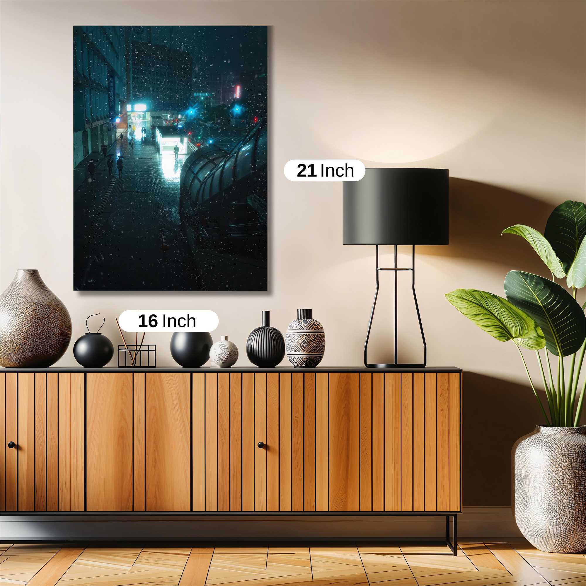 Neon Solitude Safe Wall Magnetic / M