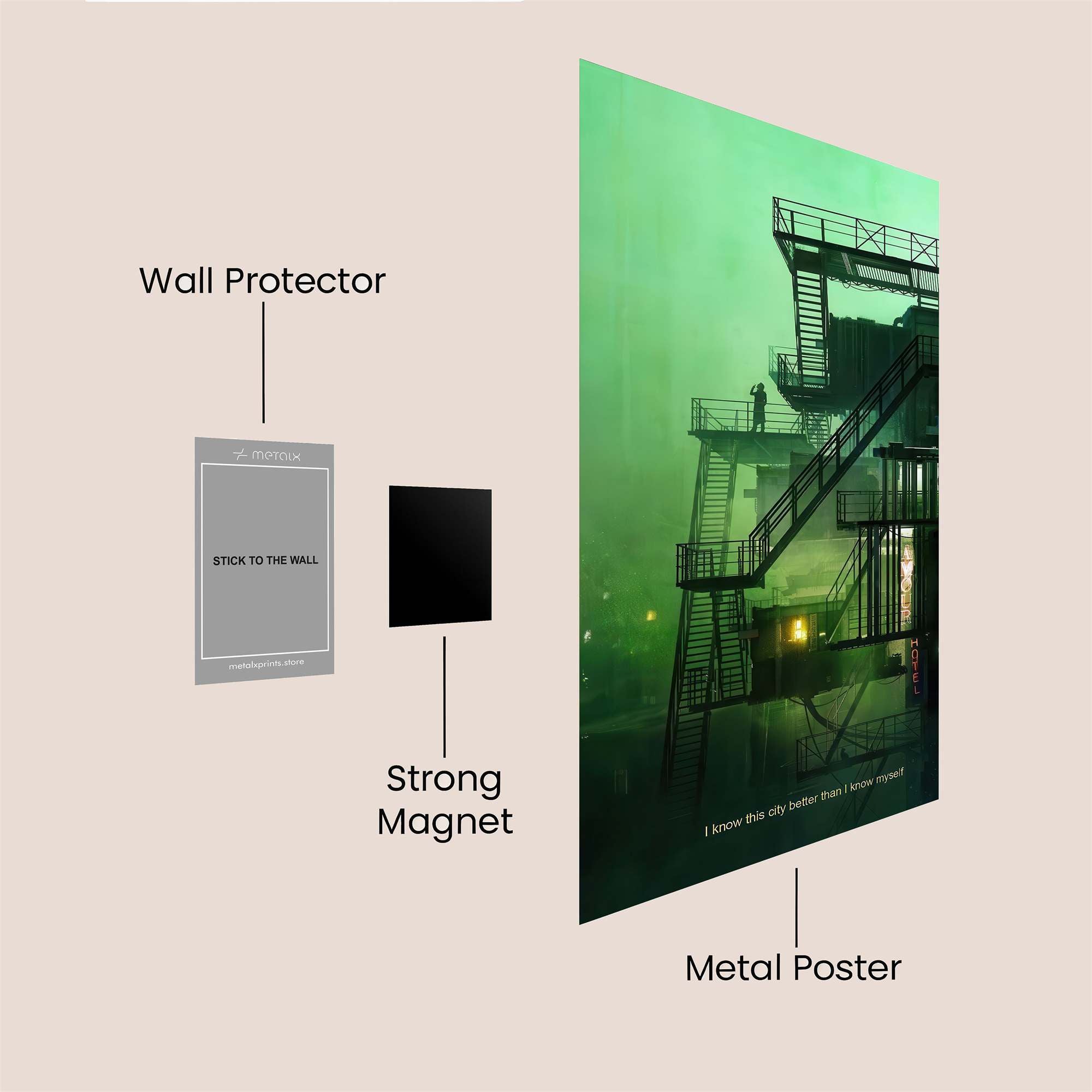 Factory Enigma Safe Wall Magnetic / M