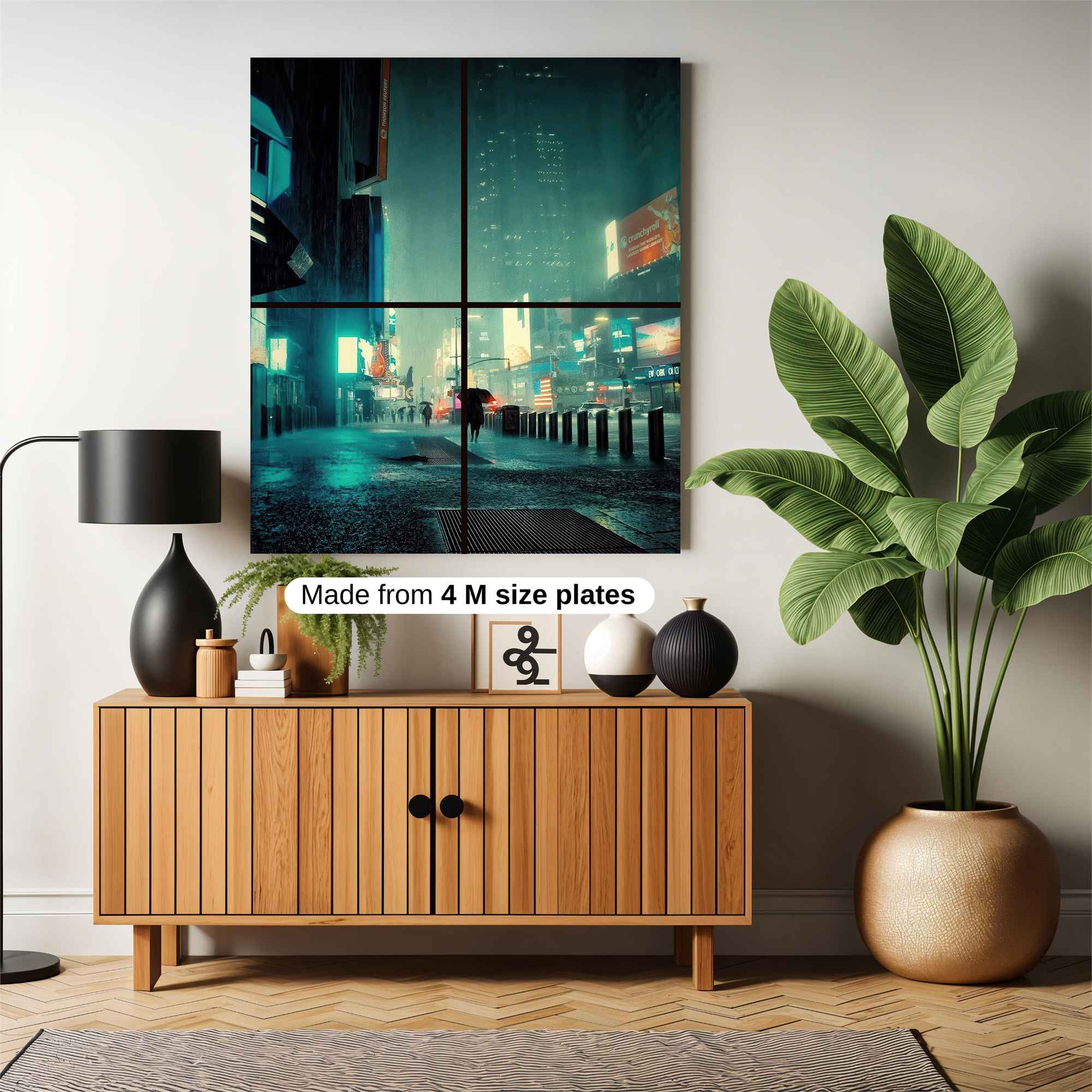 Neon Serenity Safe Wall Magnetic / M