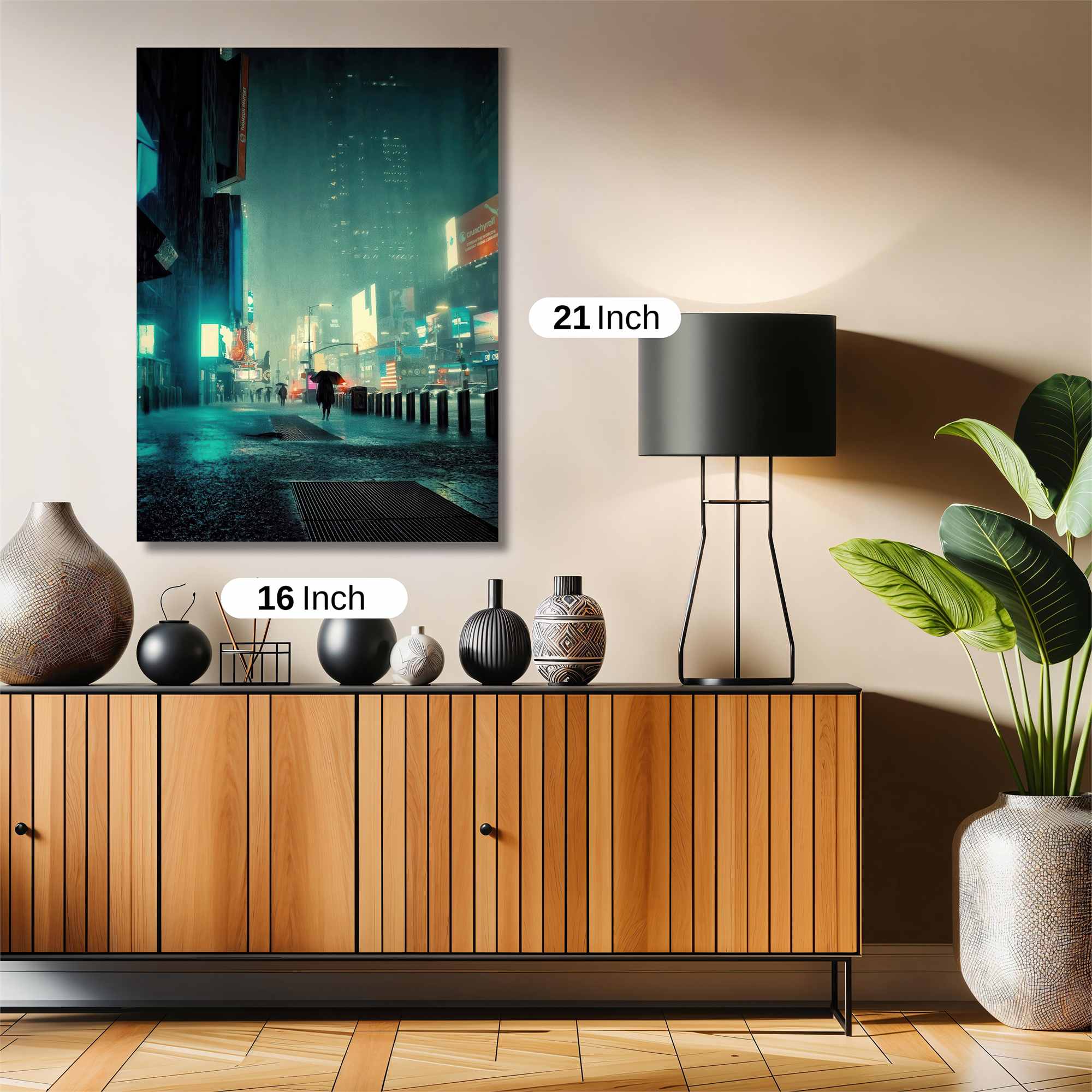 Neon Serenity Safe Wall Magnetic / M