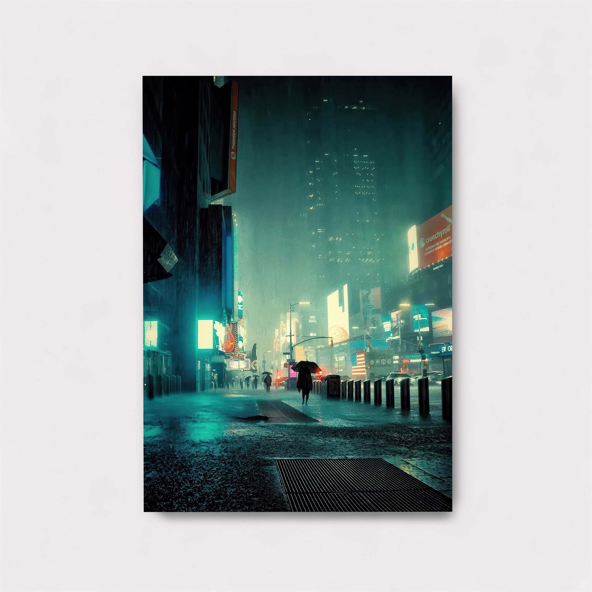 Neon Serenity Safe Wall Magnetic / M