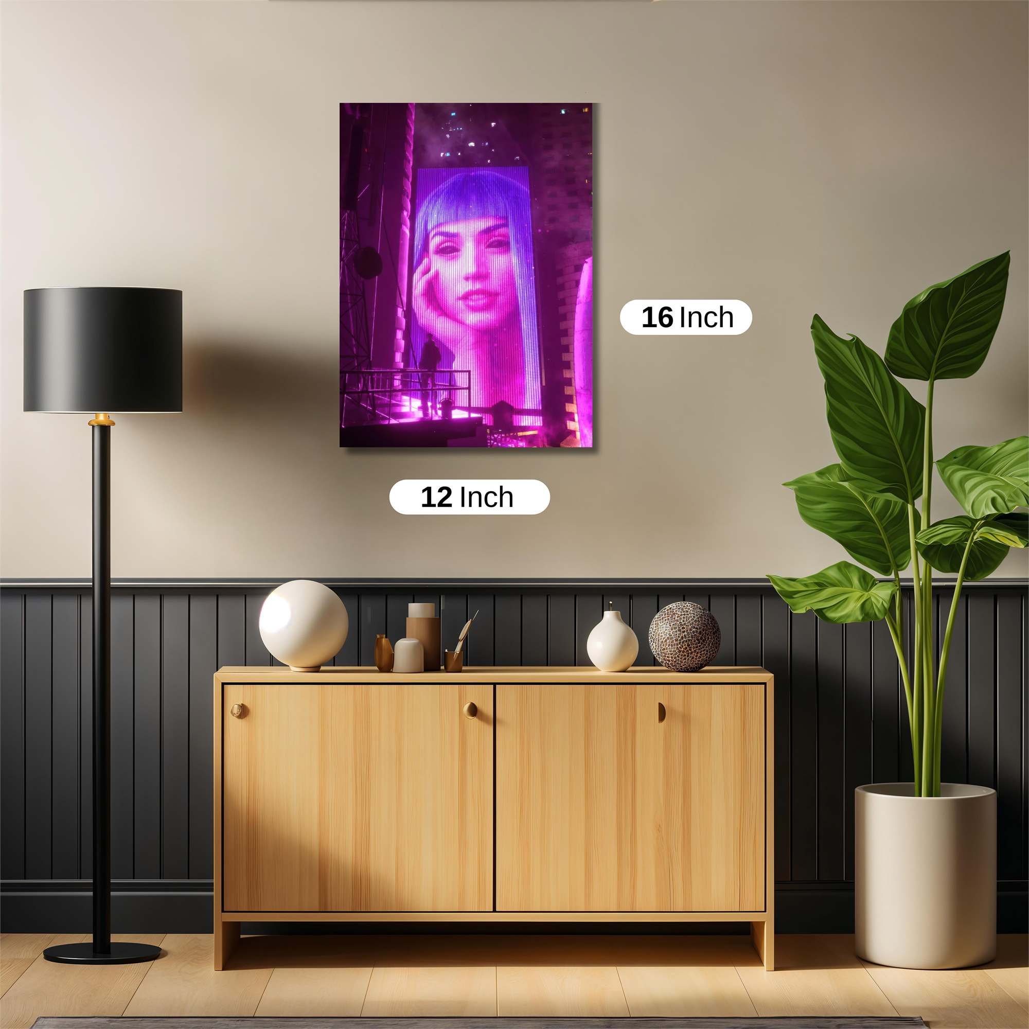 Neon Reverie Safe Wall Magnetic / M